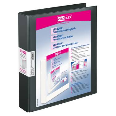 Ringbuch VELODUR A4 2Ring 25mm sw