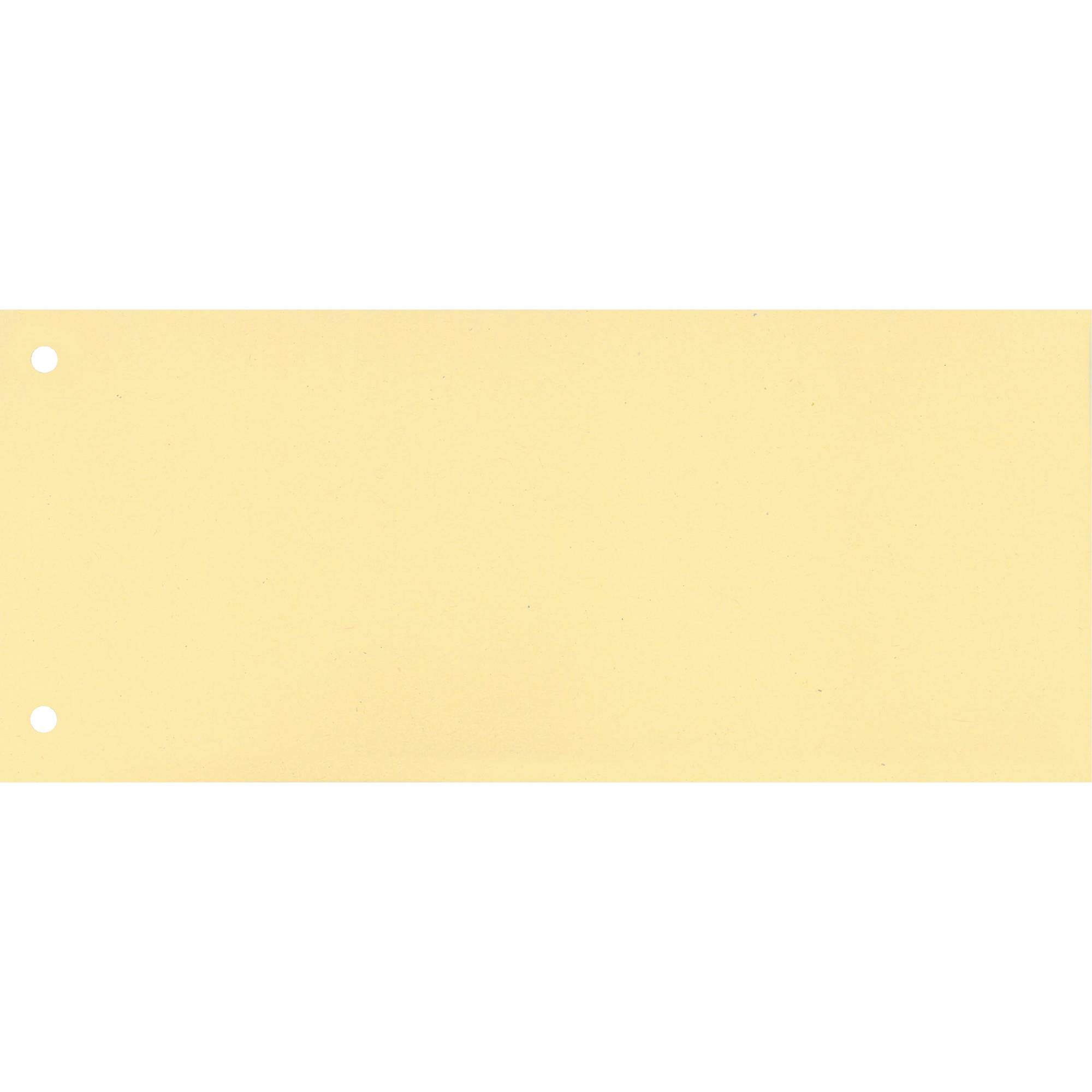Trennstreifen 10,5x24cm gelb 100St-0