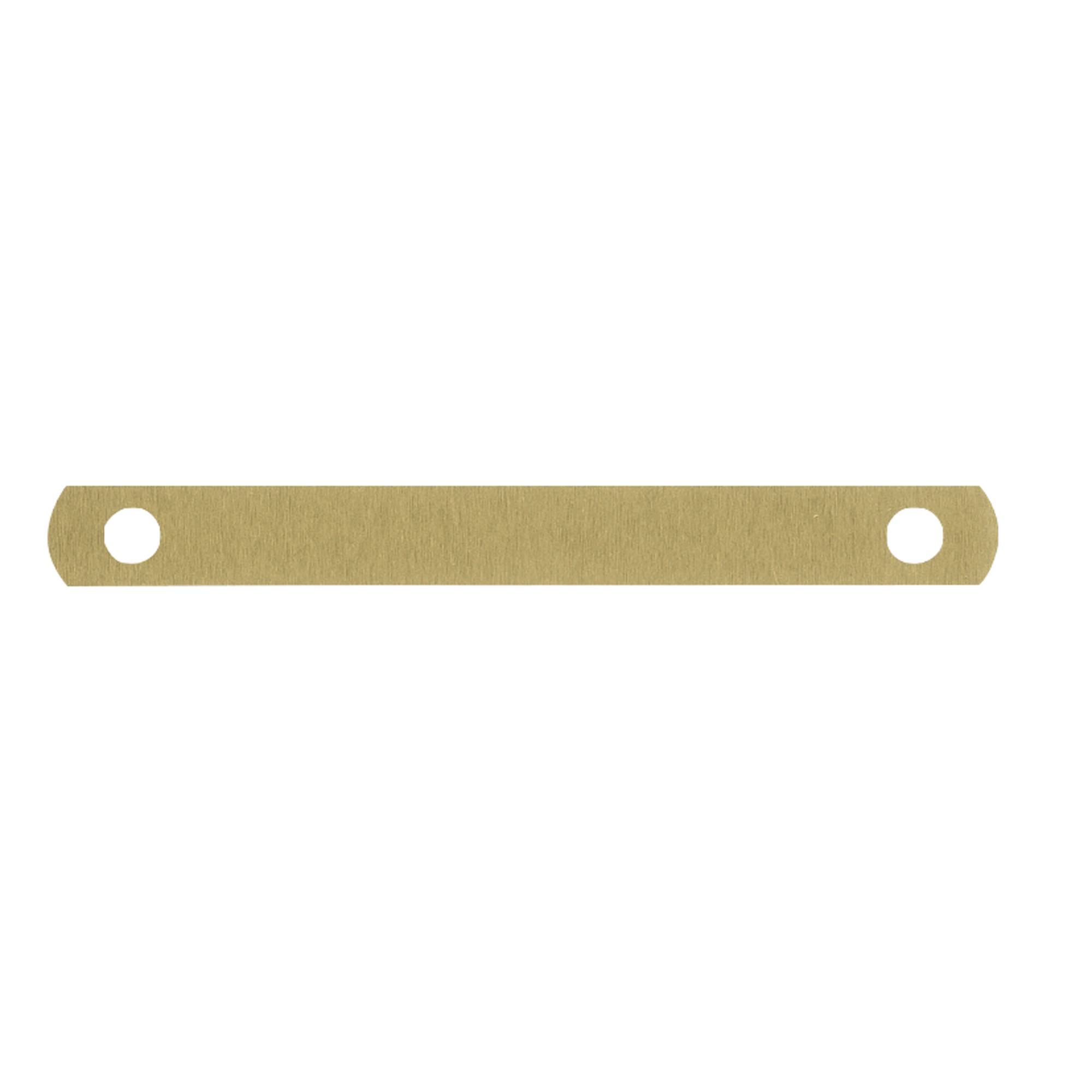 Deckleiste 95mm Metall messing 100 St./Pack.-0