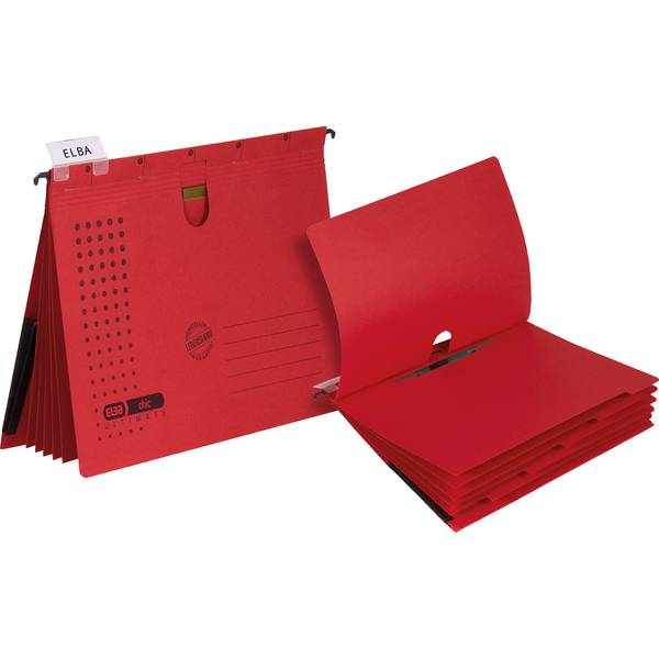 Hängehefter chic ULTIMATE DIN A4 rot 5 St./Pack.
