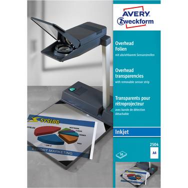 Inkjetfolie Sensor kurz glasklar 50 St./Pack.