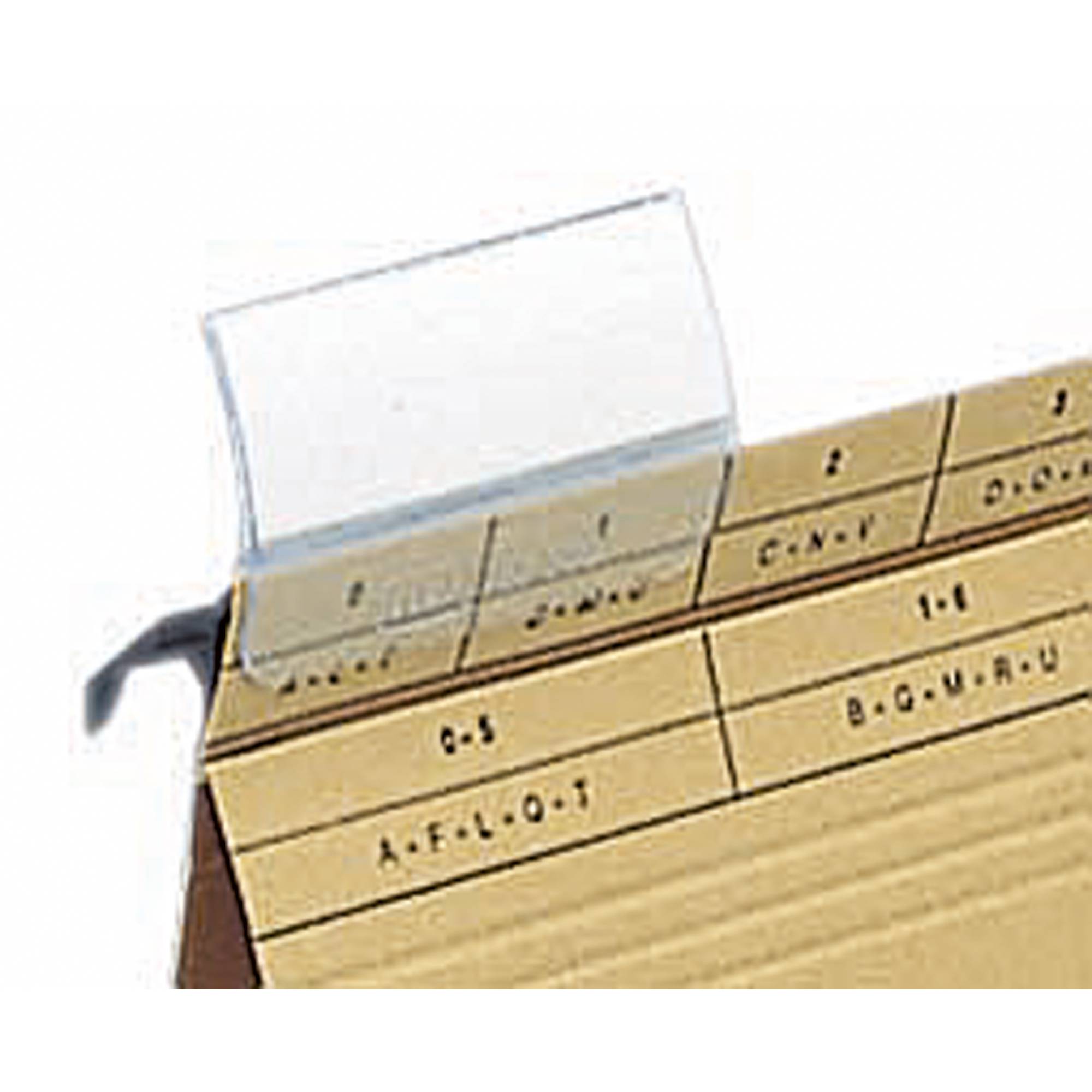 Vollsichtreiter Vertic PP 25 St./Pack.-2