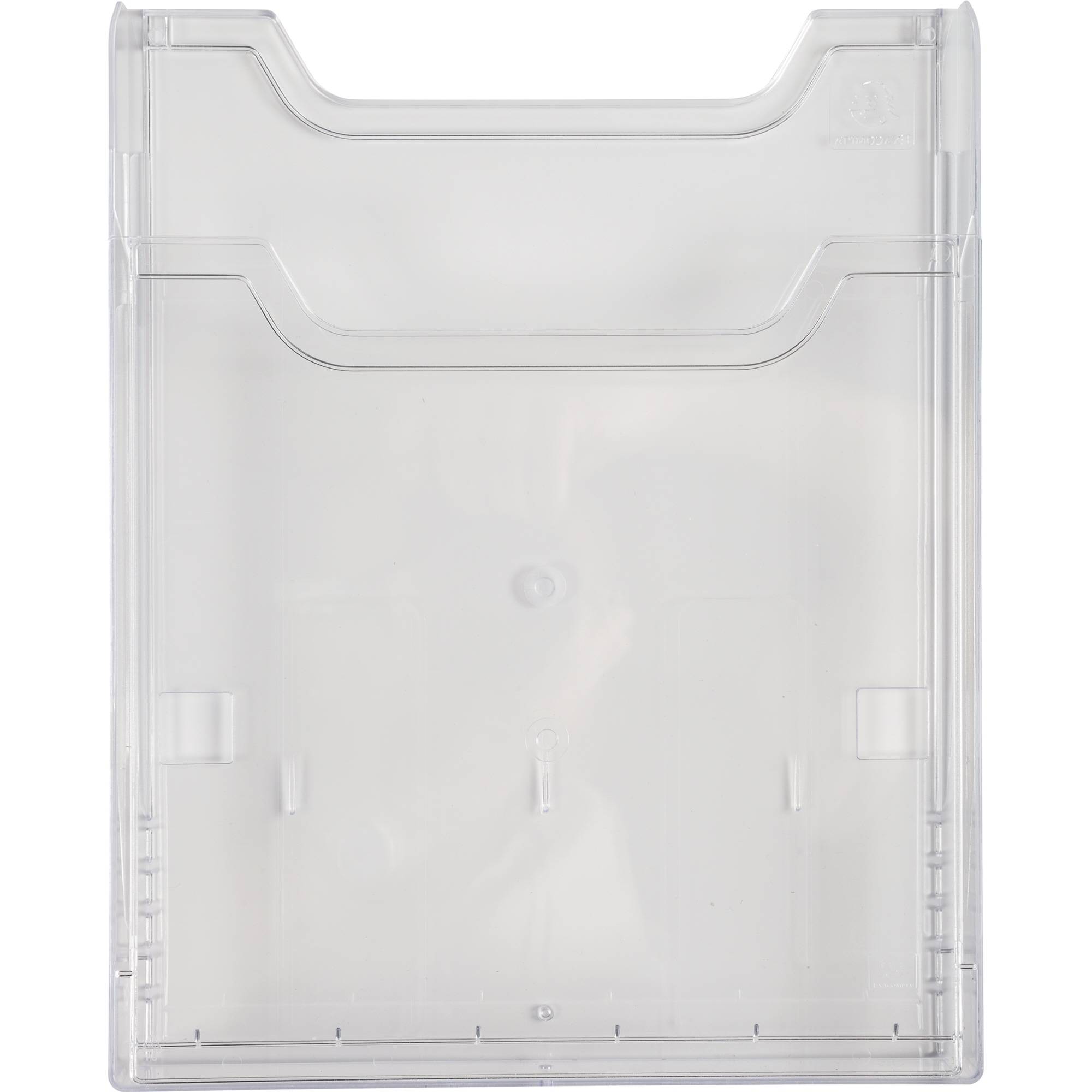 Wandprospekthalter A5 hoch 1Fach transparent-0