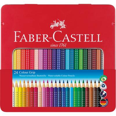 Faber-Castell Farbstift Colour GRIP 112406 farbig sortiert 6 St./Pack.