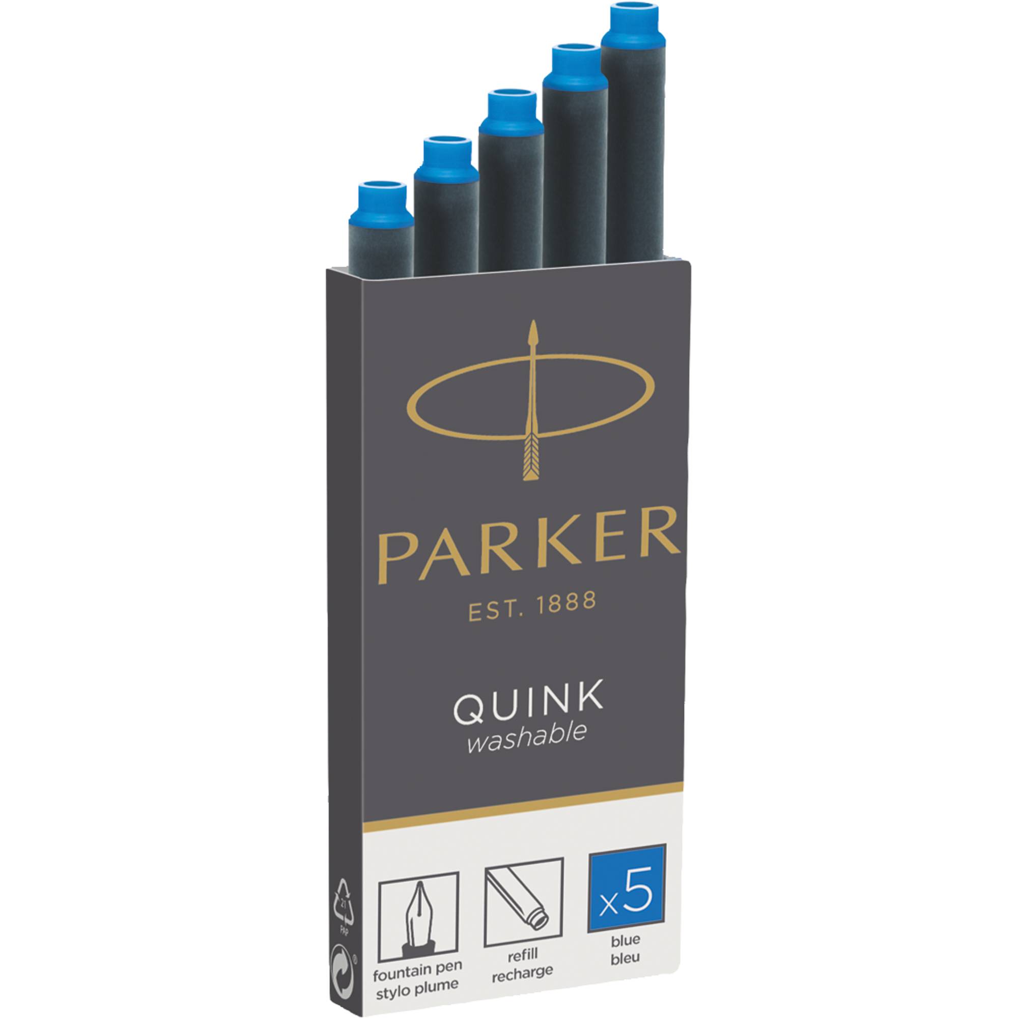 Tintenpatrone QUINK Königsbl 5 St./Pack.