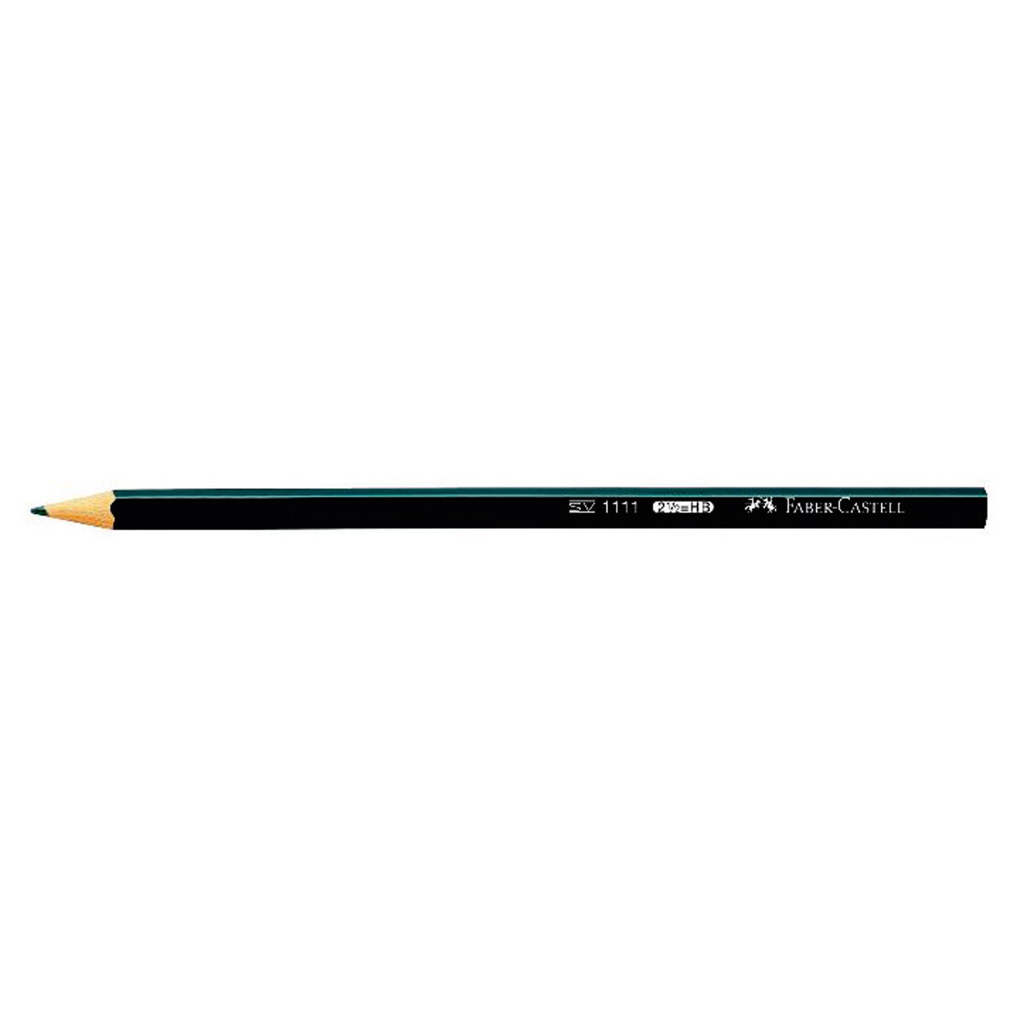 Bleistift Sechseckform HB schwarz-0