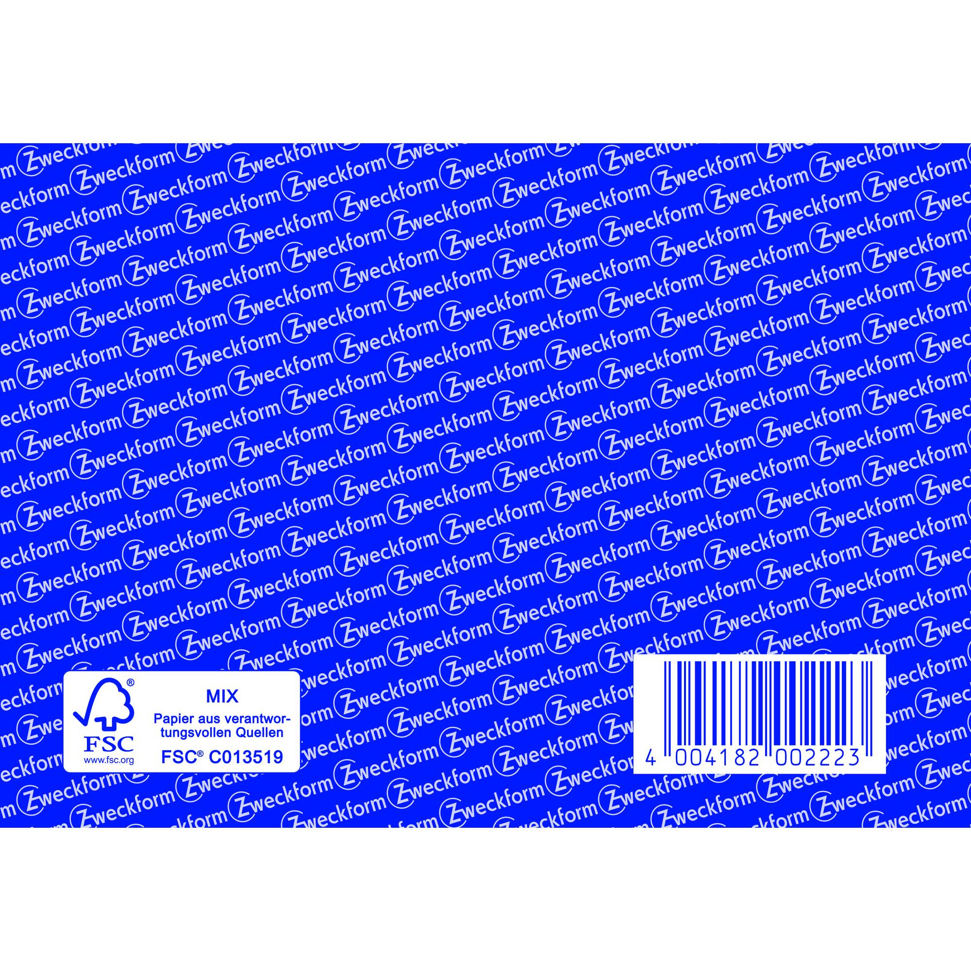 Avery Zweckform Fahrtenbuch 222 DIN A6 quer 40Blatt-1