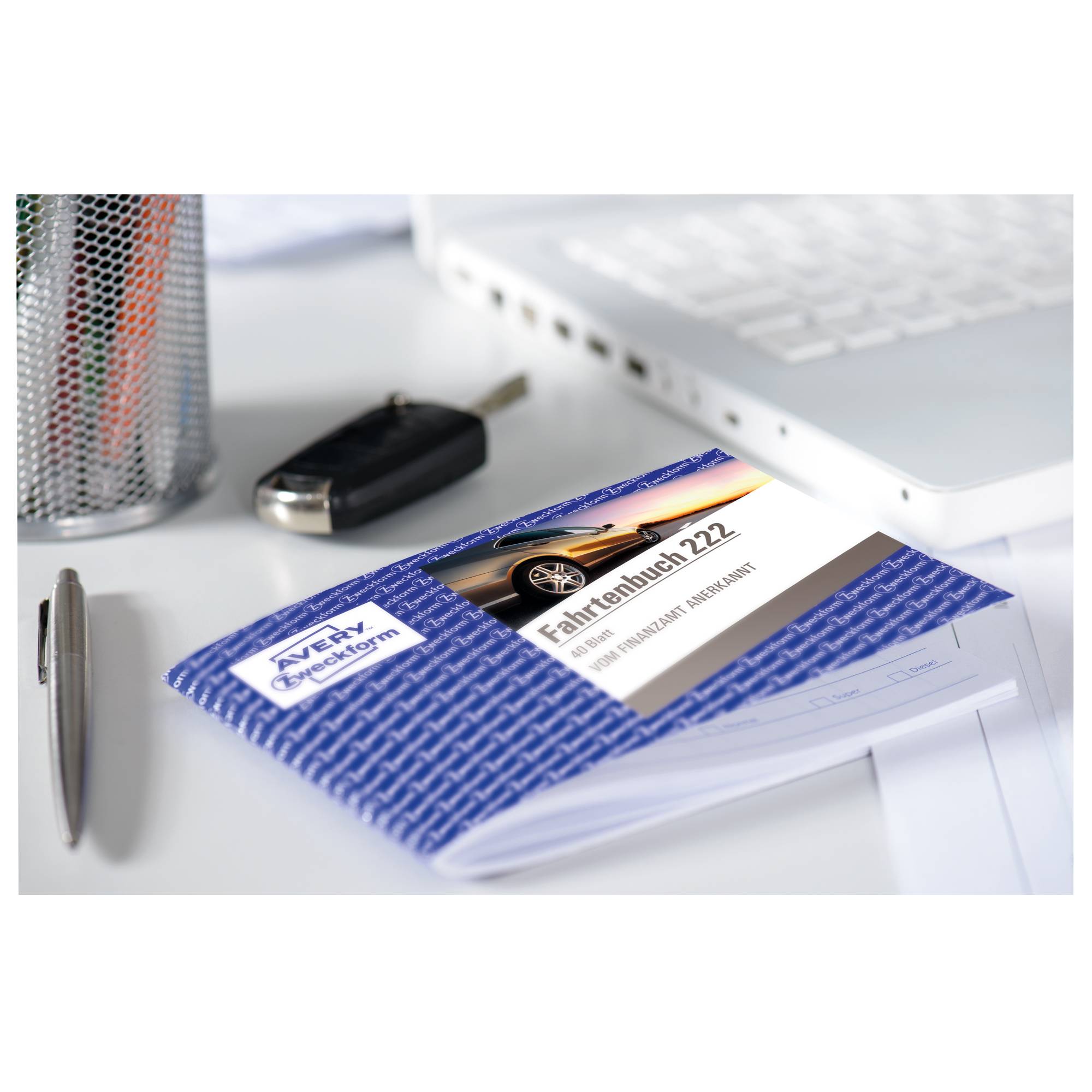 Avery Zweckform Fahrtenbuch 222 DIN A6 quer 40Blatt-3