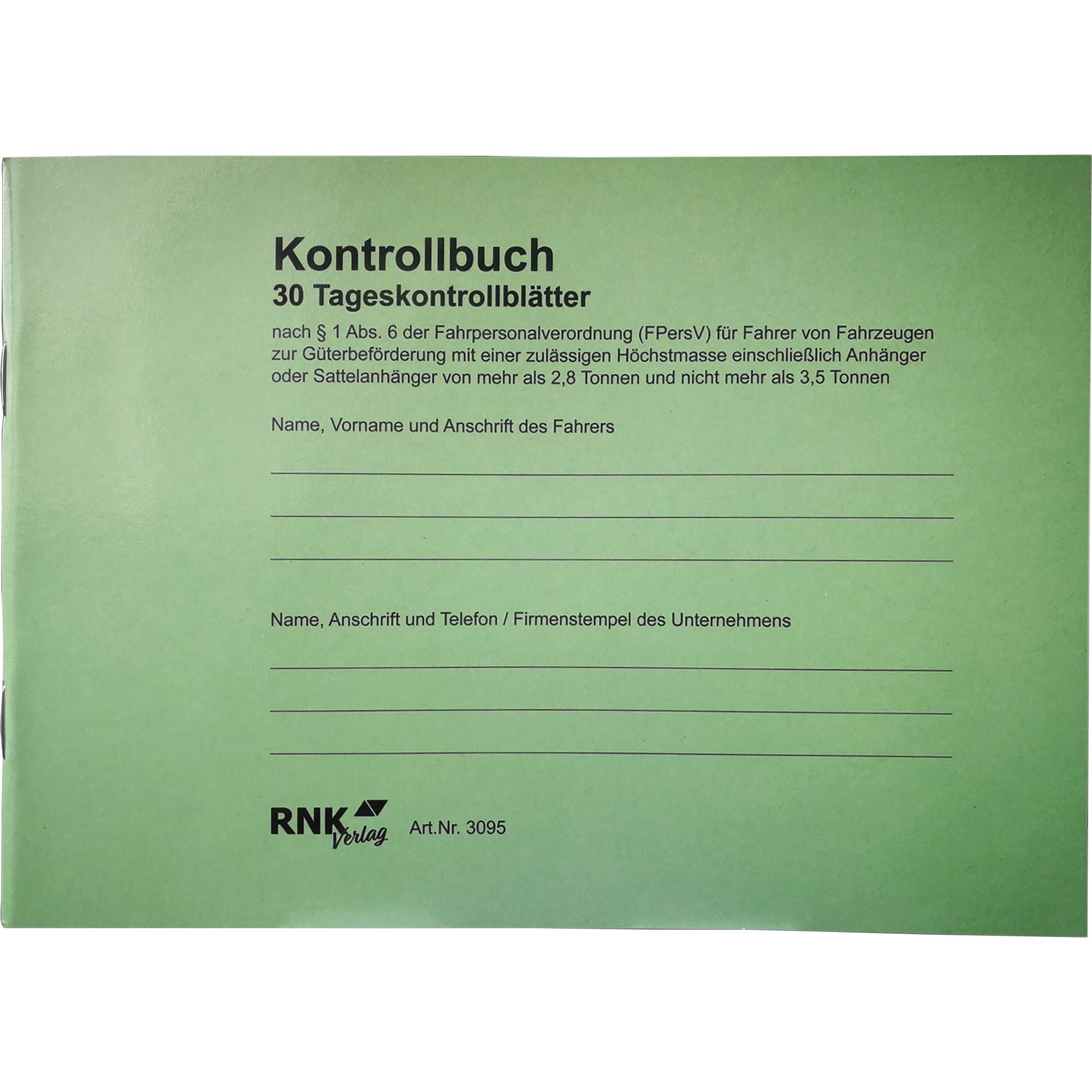 Fahrtenbuch A5 quer 32Bl-0