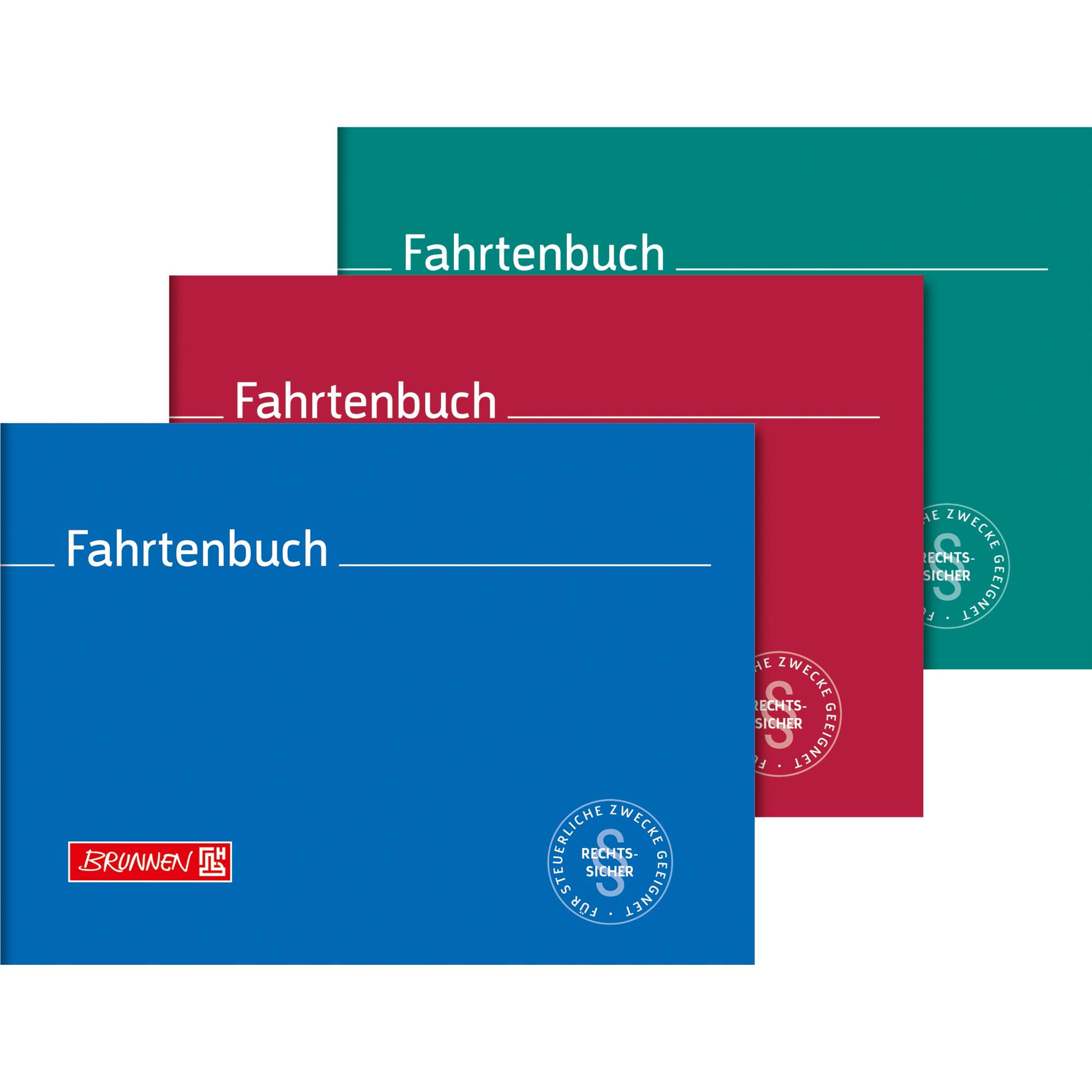 BRUNNEN Fahrtenbuch 10-10141 DIN A6 40Blatt-0