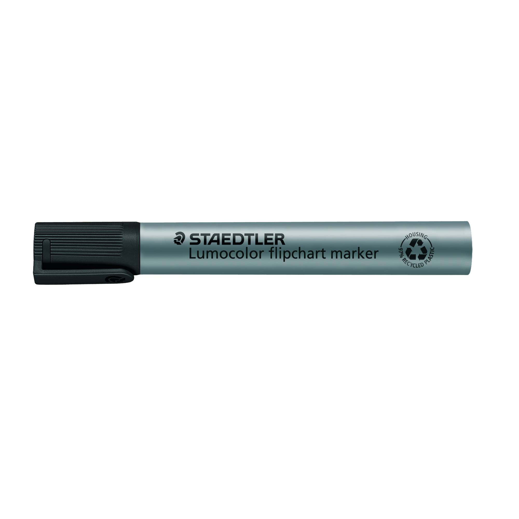 Flipchartmarker Lumocolor 2-5mm Keilspitze schwarz-1