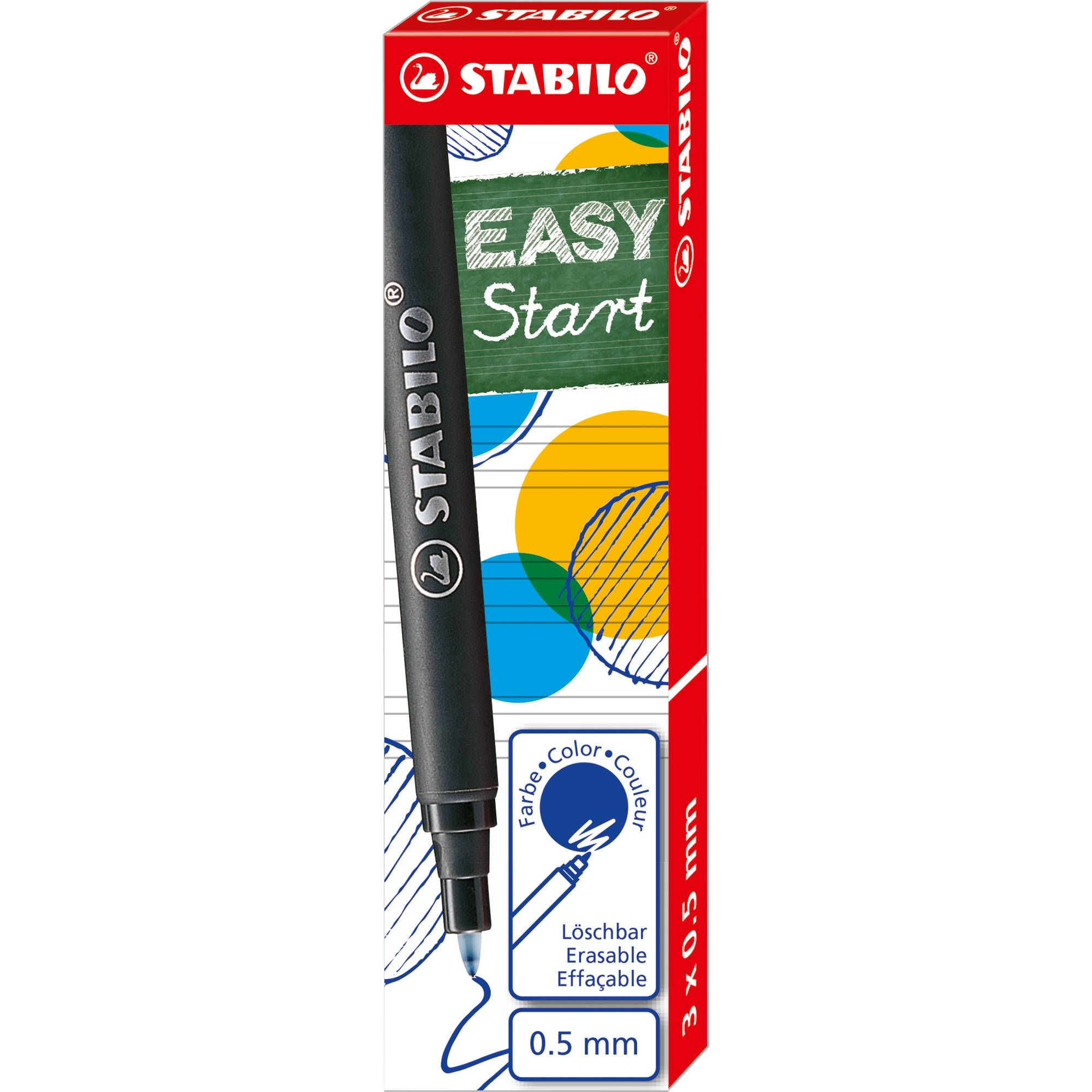 Tintenrollermine 0,5mm blau 3 St./Pack.-1