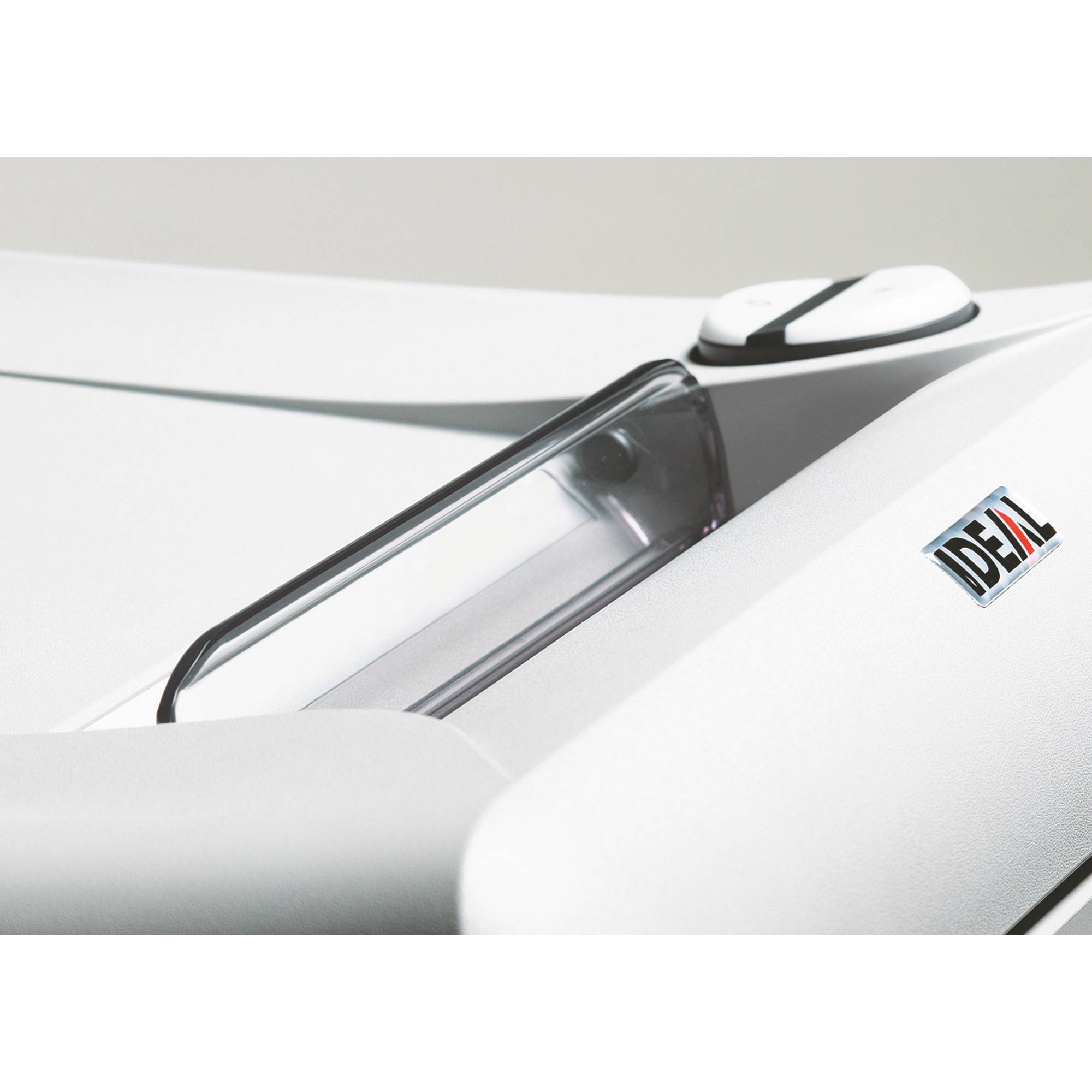 Ideal Office 2503 CC 4x40 Aktenvernichter 15 Blatt Partikelschnitt 4 x 40 mm 75 l Vernichtet auch Büroklammern, CDs, DVD-1