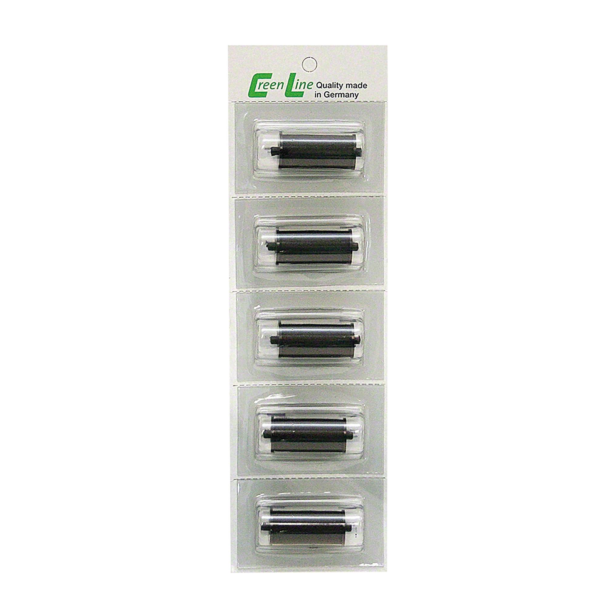 Farbrollen für Handauszeichner sw 5 St./Pack