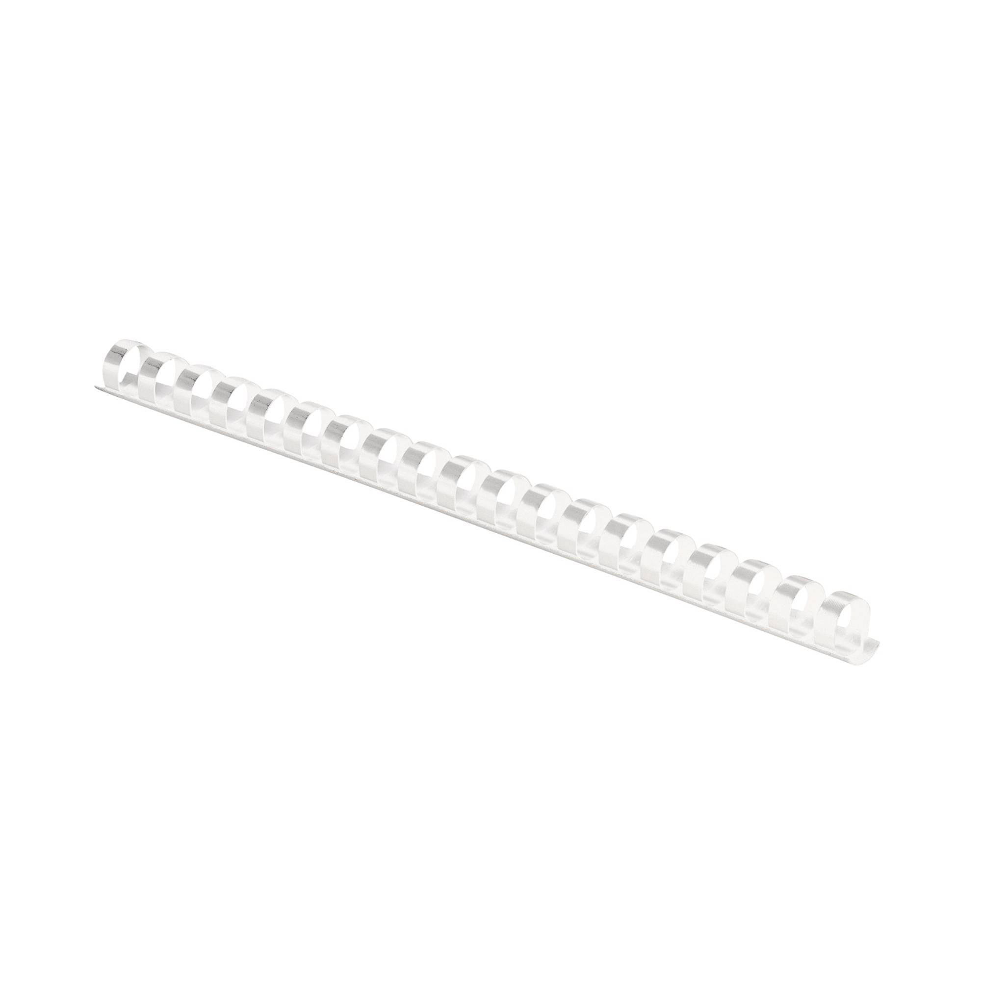 Plastikbinderücken COMB 8mm weiß 100 St./Pack.-0