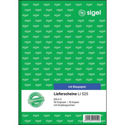 SIGEL Lieferschein LI525 DIN A5 2x50Blatt