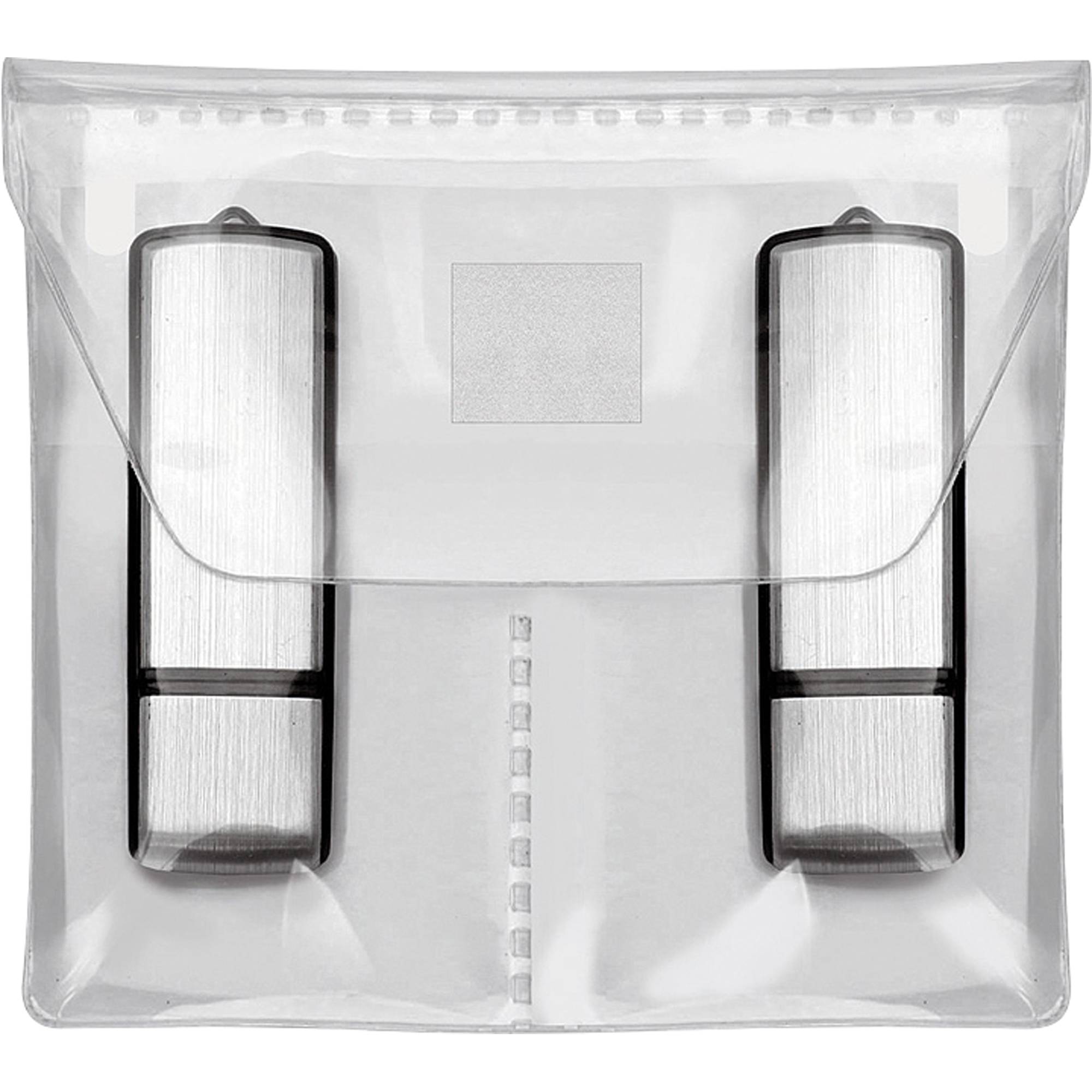 USB Stick-Hülle 10x10cm PP transparent 5 St./Pack-1