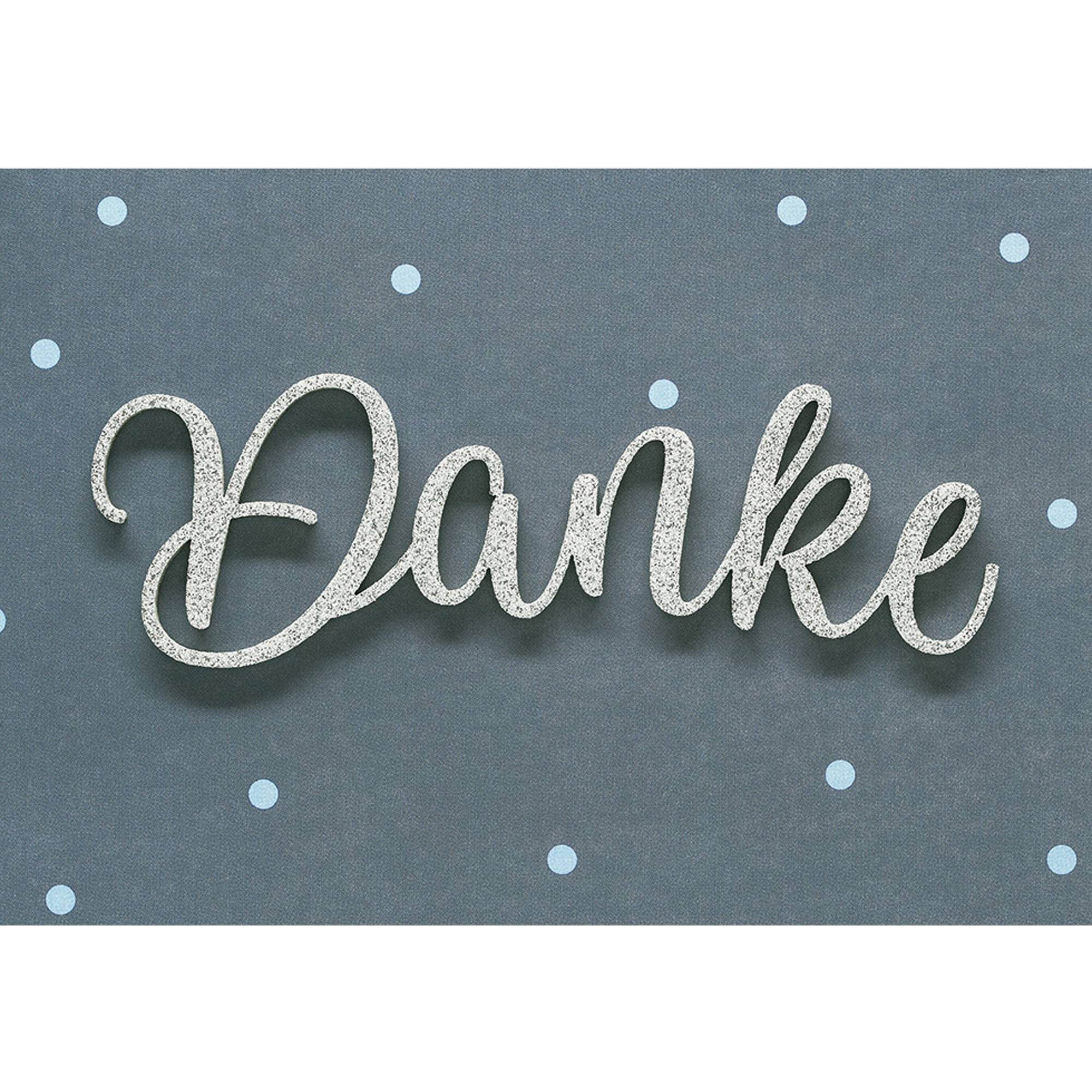 Karte Danke Lettering-0