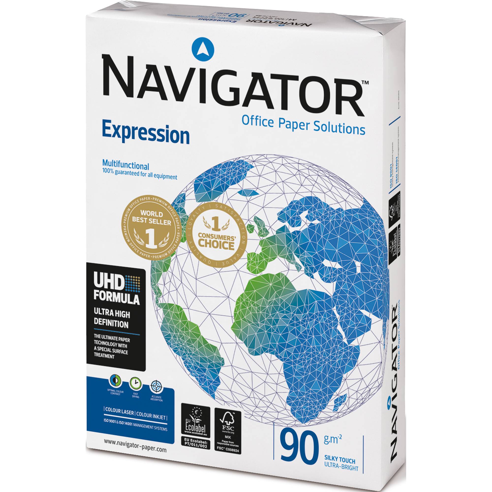 Kopierpapier Inkjet 90g/qm A4 500 Bl./Pack.-0