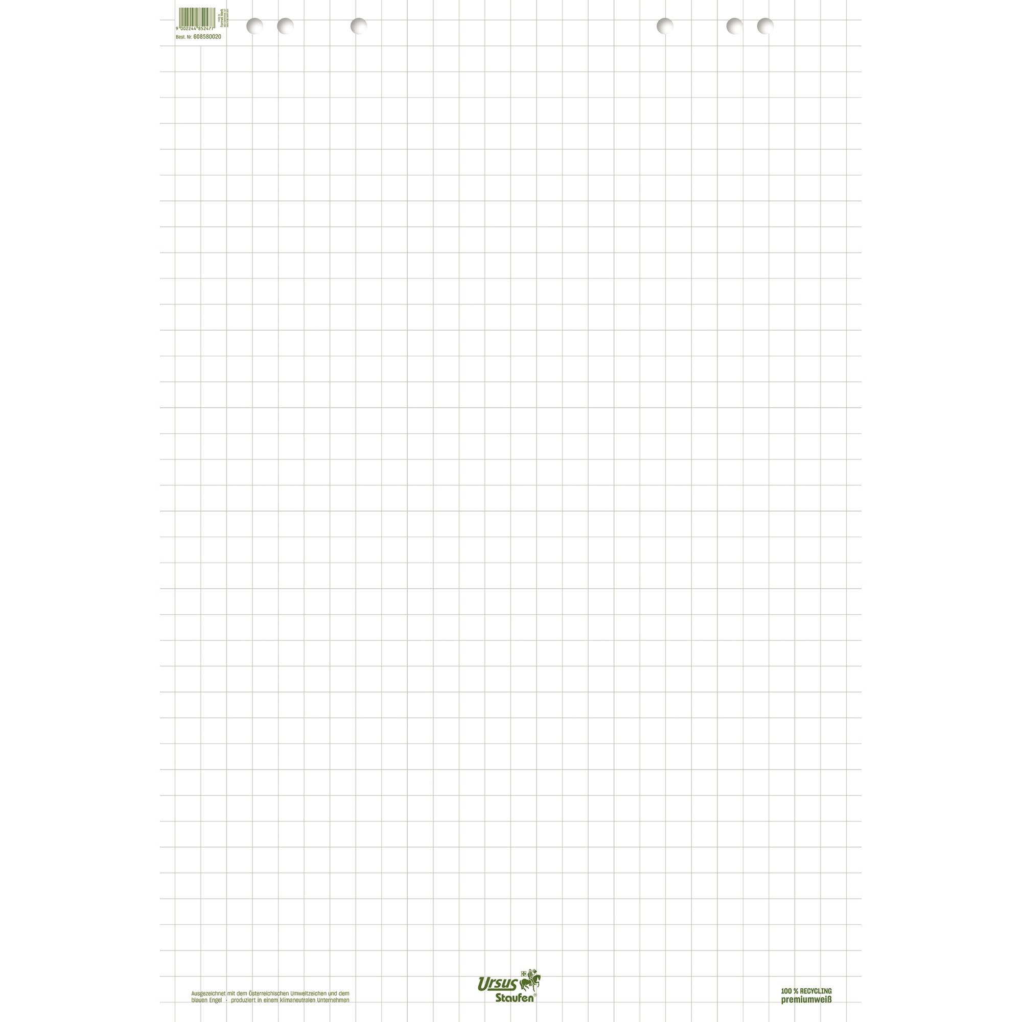 Flipchartblock Green 68x99cm 20Bl. kariert-0