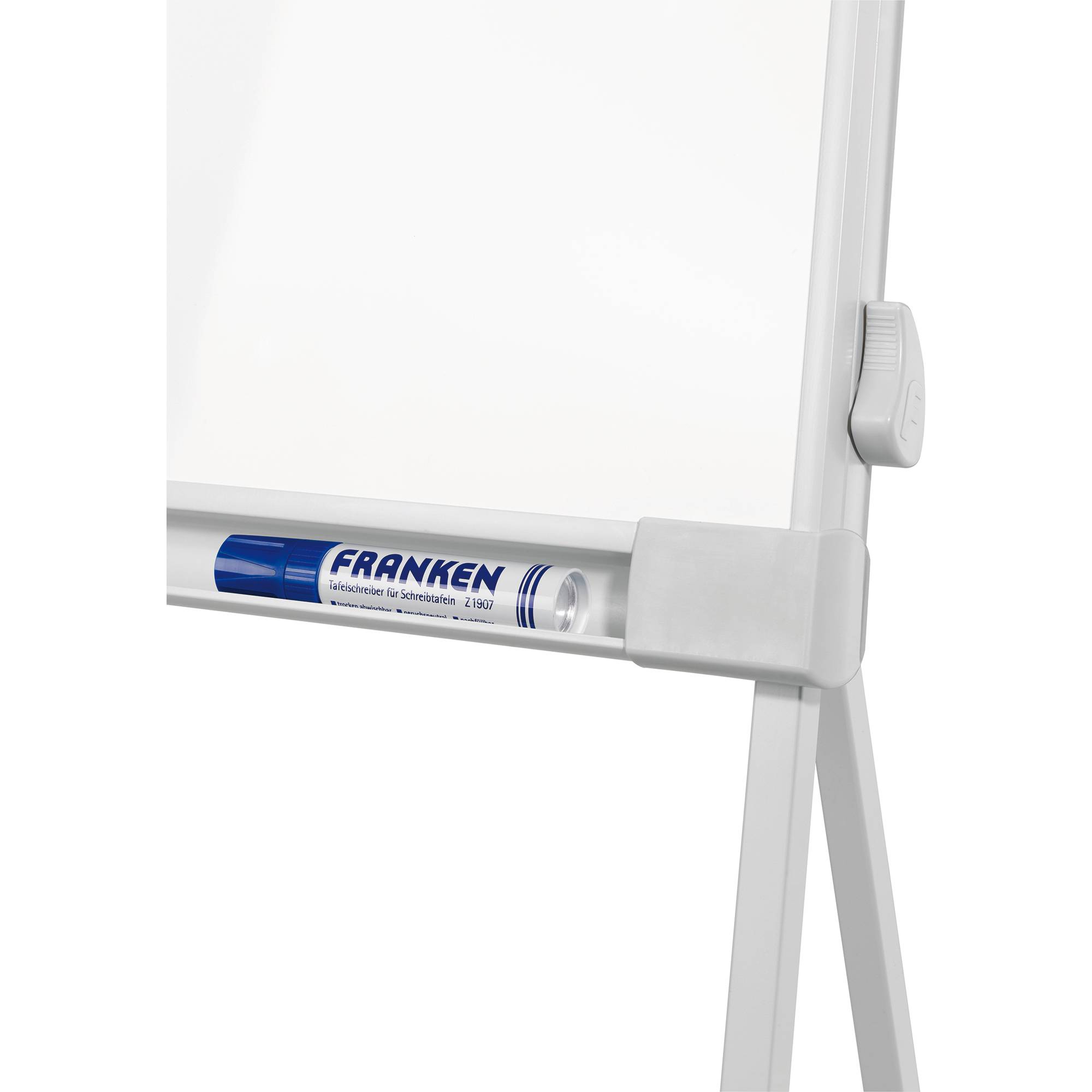 Flipchart ECO Standard 67x95cm 3-Bein Stativ hellgrau-1