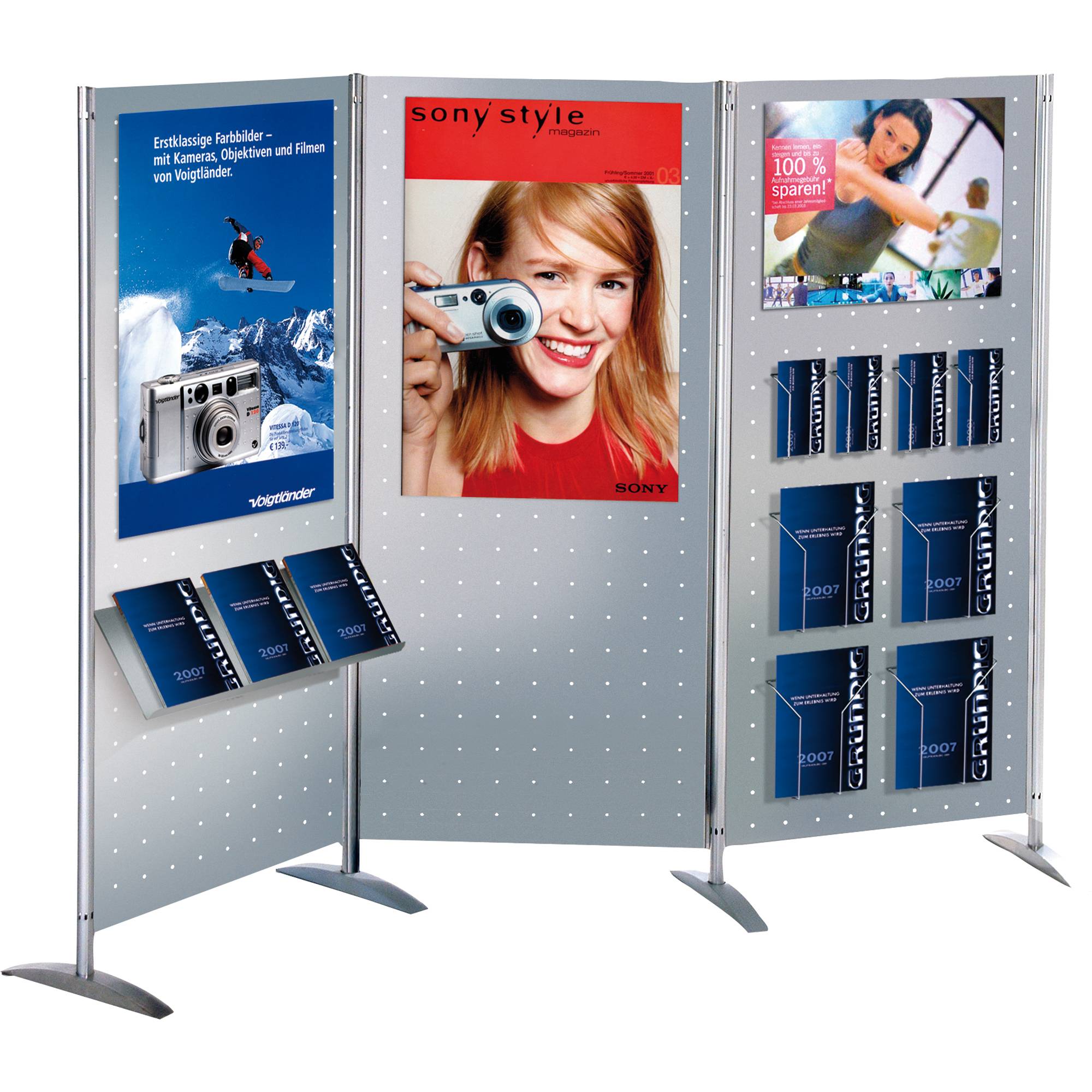 Flipchartblockhalter für Stellwand Metropol-1