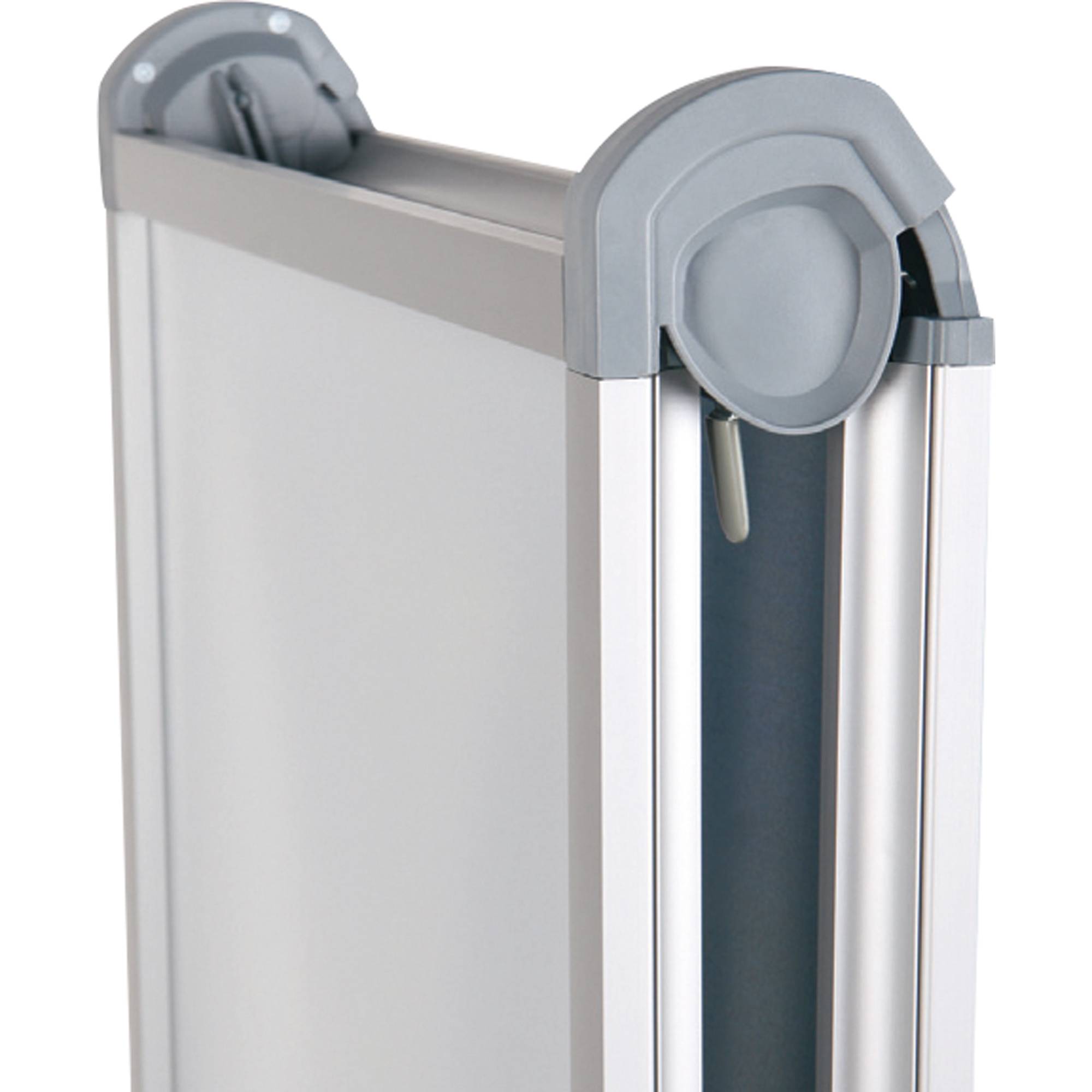 Kundenstopper Design für A1 65,2x110x76cm silber-1