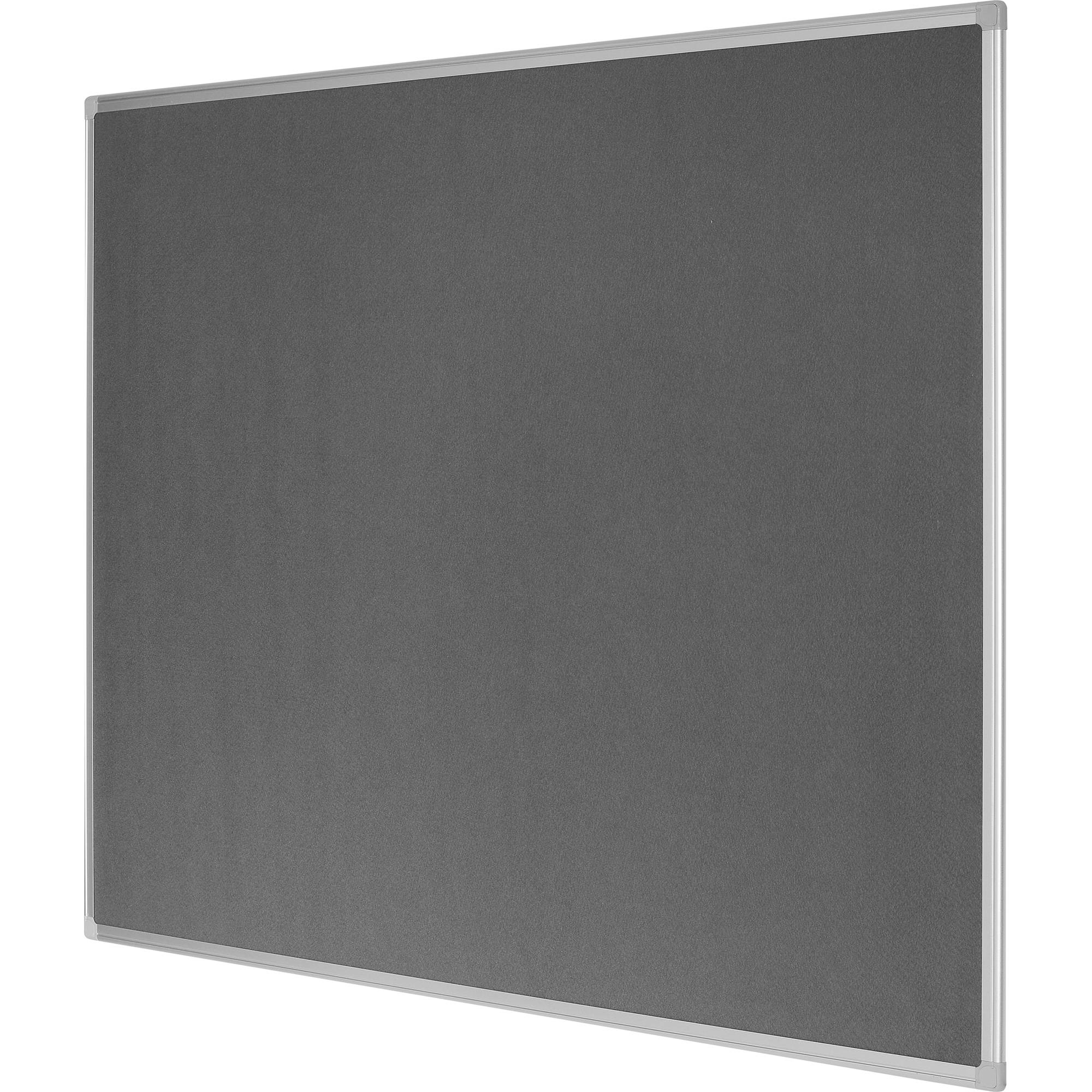 Pinnwand Earth-It Filz 240x120cm grau-1