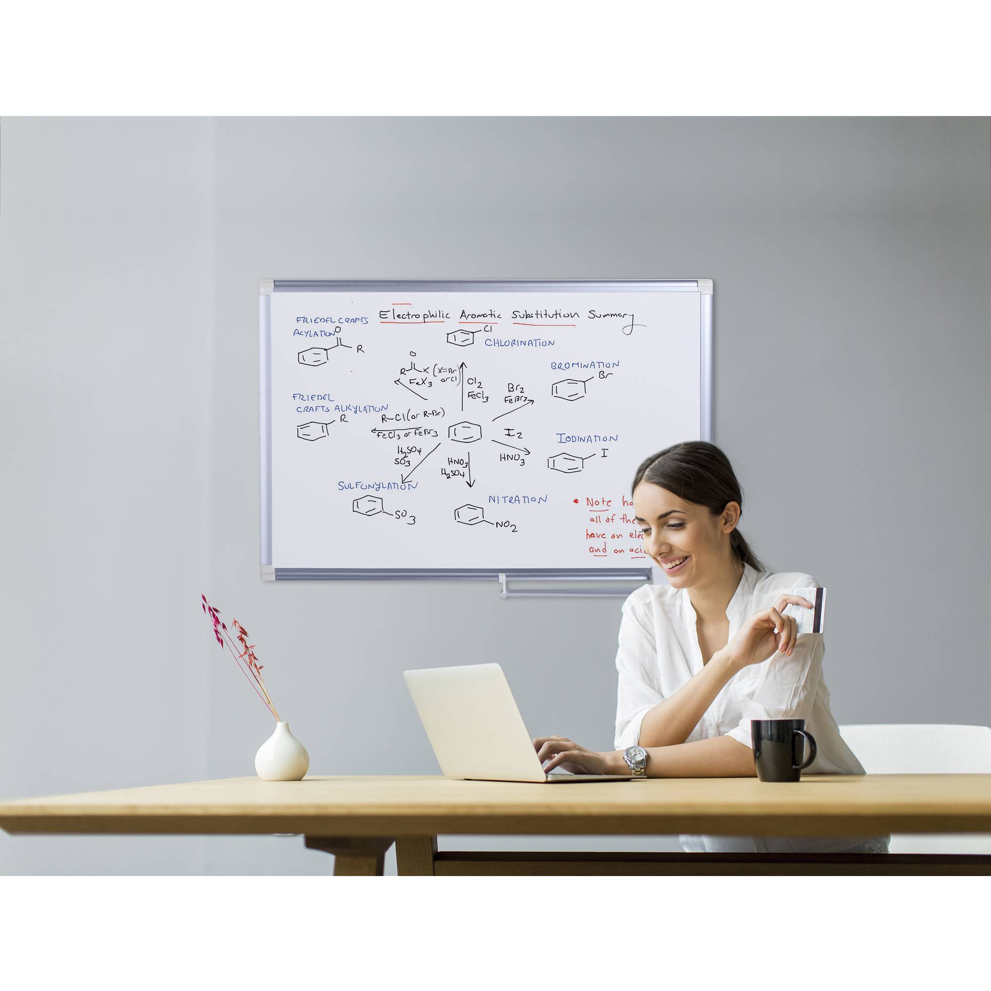 Whiteboard New Generation emailliert 150x120cm-2