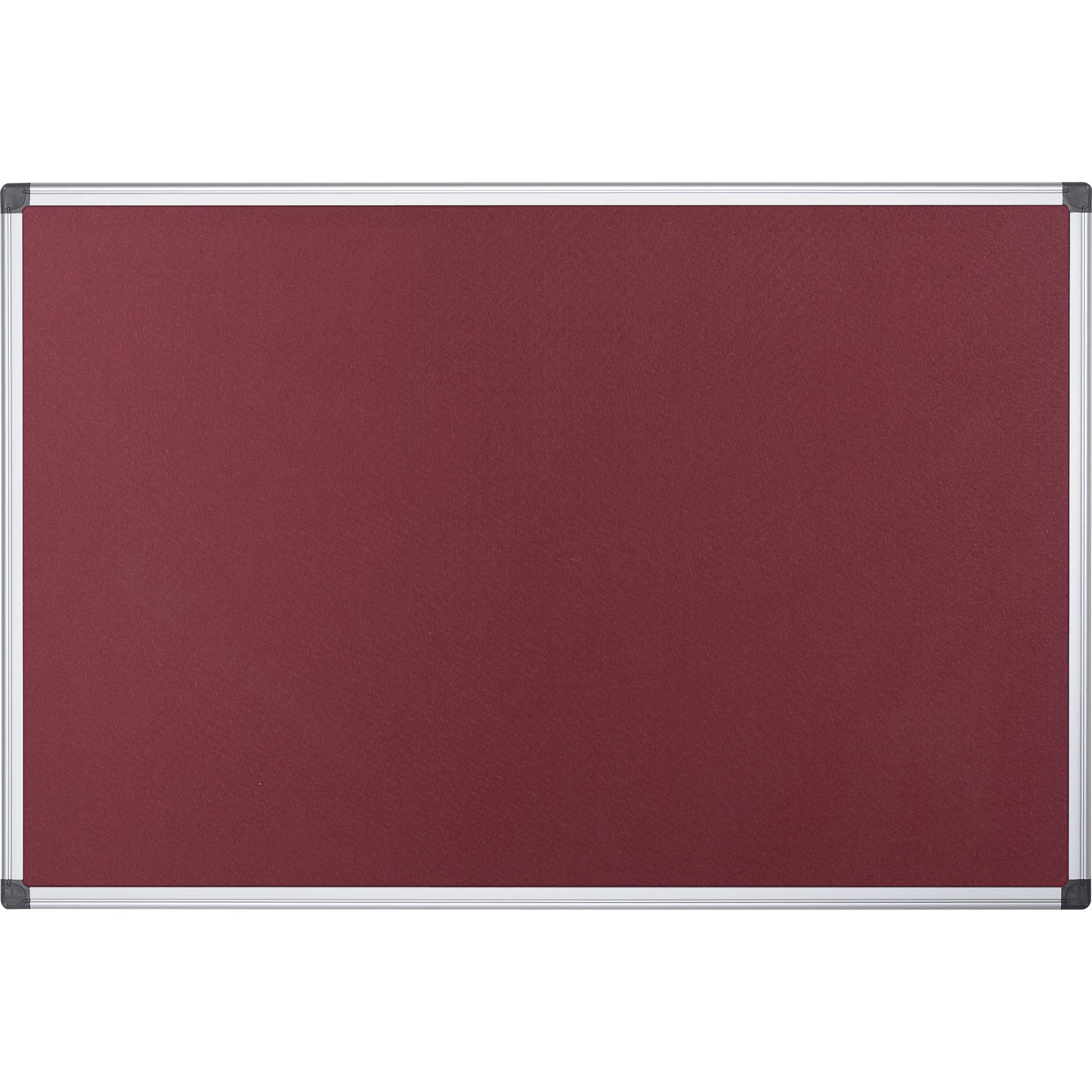 Pinnwand feuerhemmend 180x120cm burgunder-2