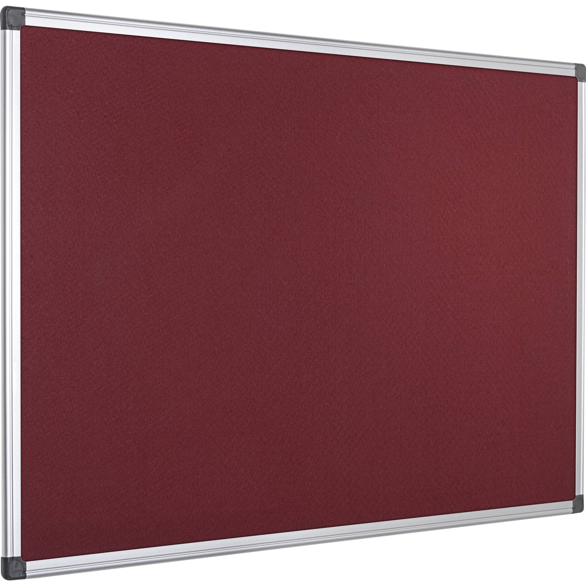 Pinnwand feuerhemmend 180x120cm burgunder-3