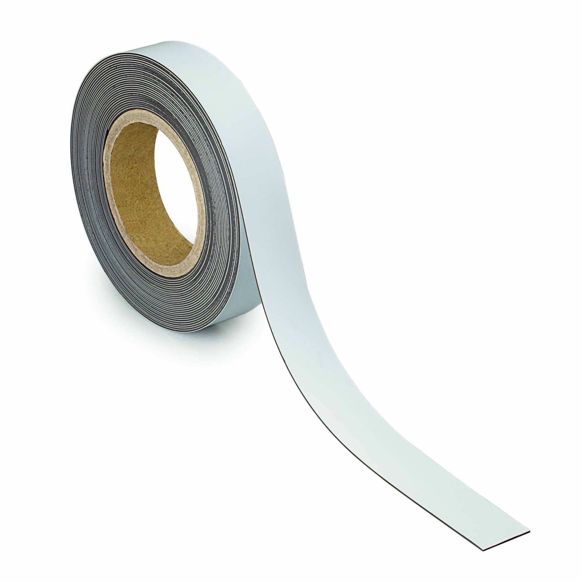 Magnetband 30mmx10m zuschneidbar weiß-0