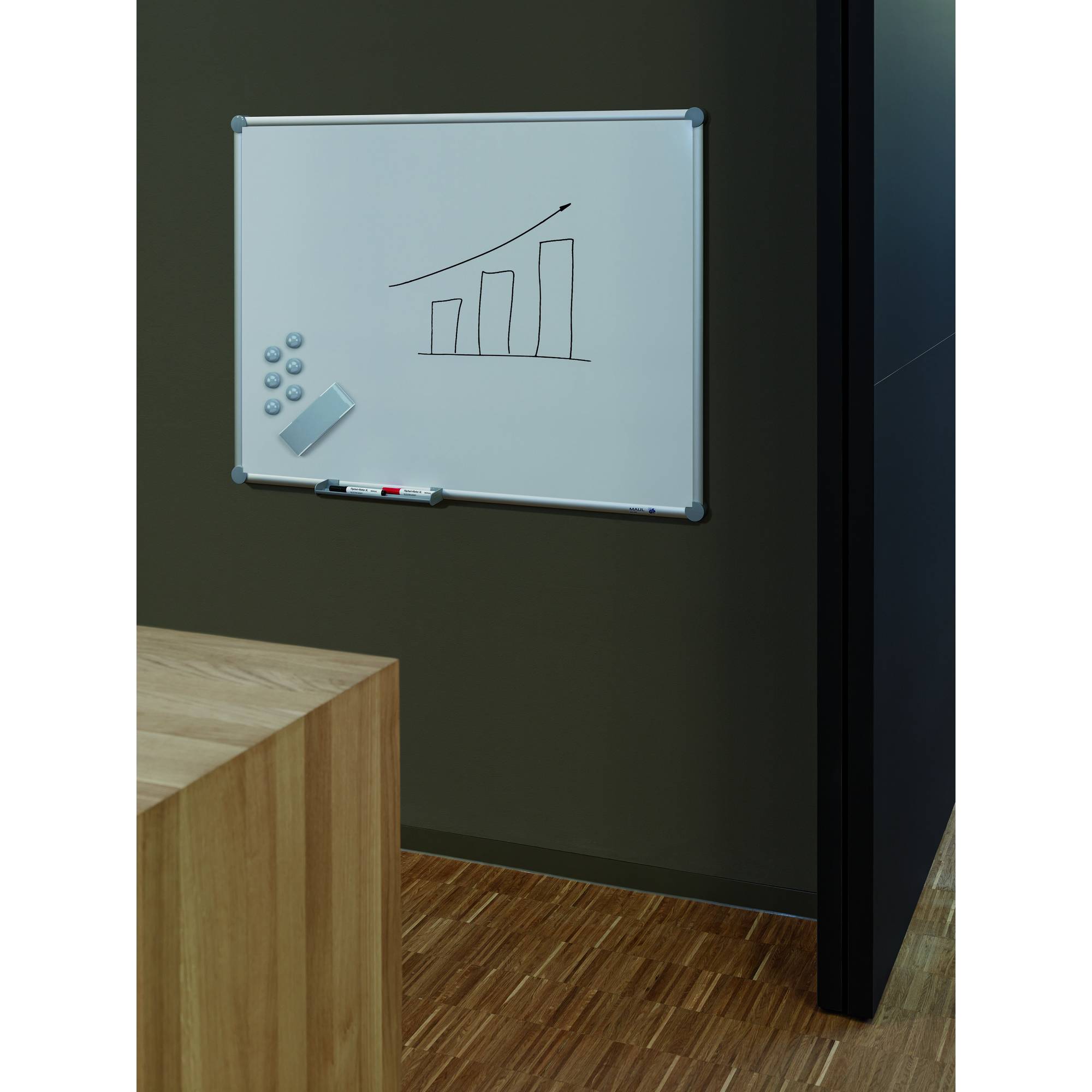 Whiteboard 2000 MAULpro 180x120cm emaillebesch.-2