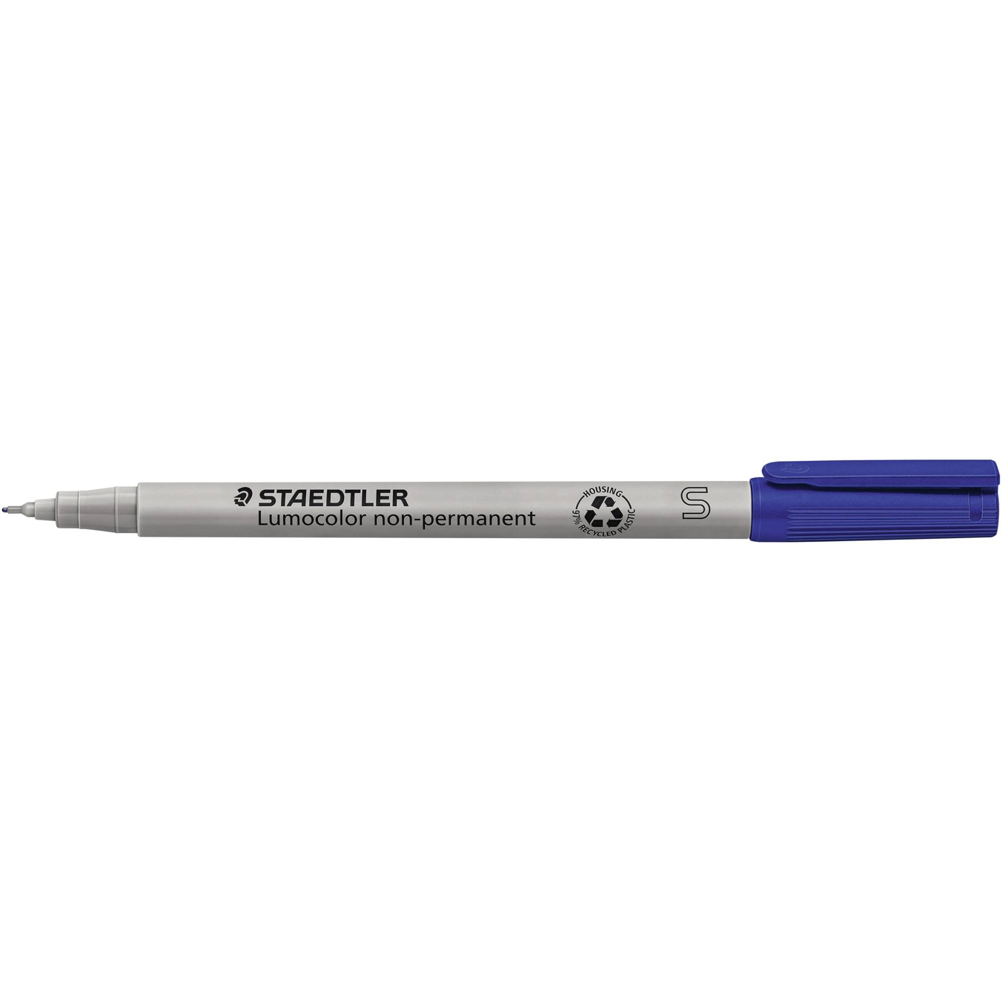 Folienstift Lumocolor 0,4mm non-permanent blau-0
