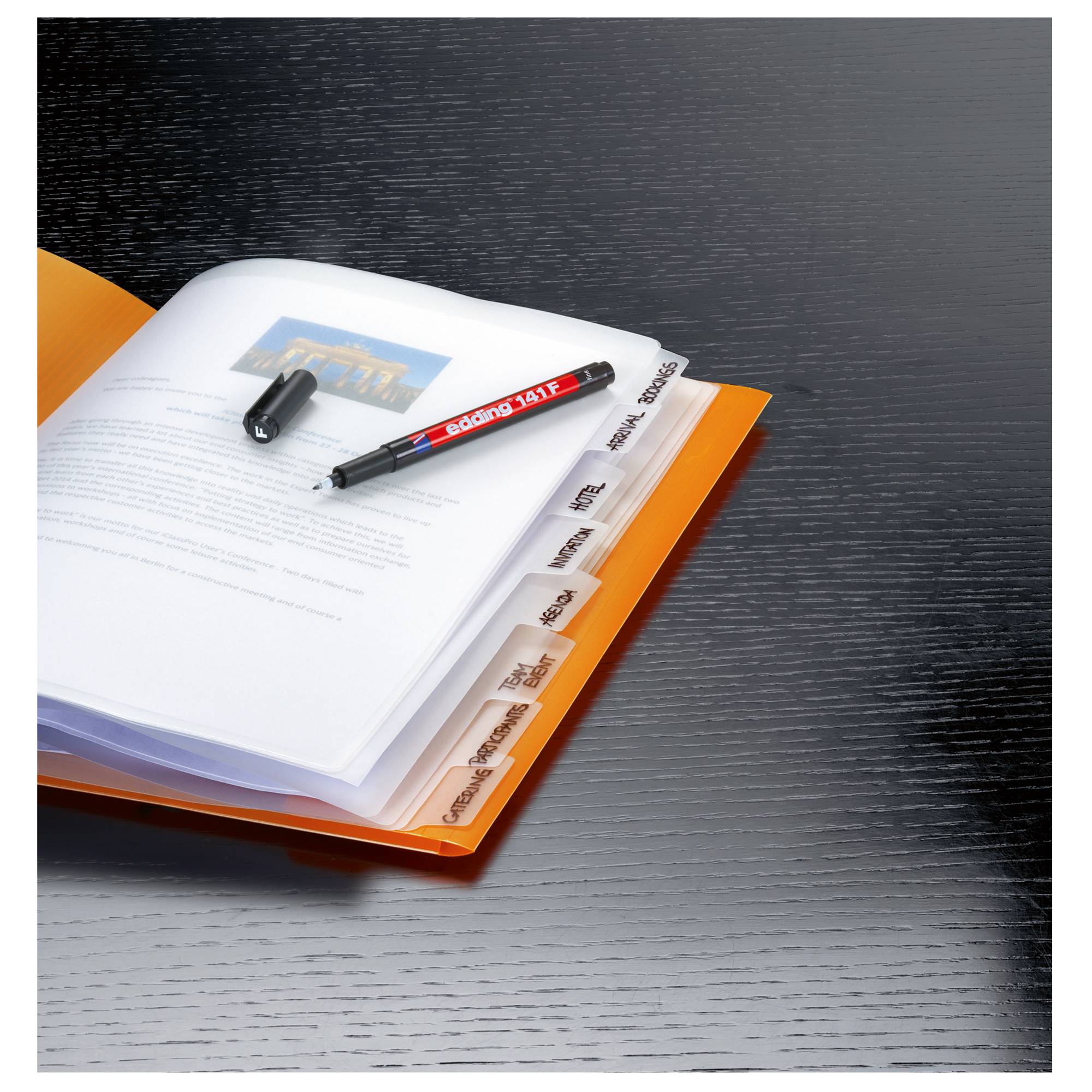 Folienschreiber Permanent Pen sortiert 4 St./Pack. - Artikel: 302016099-1