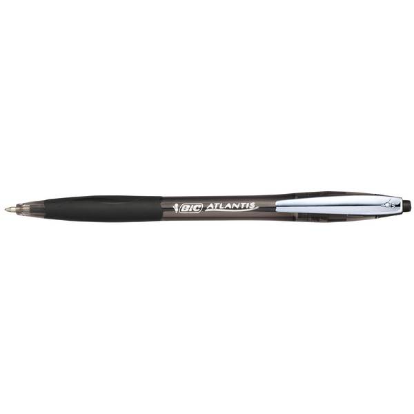 Kugelschreiber ATLANTIS Soft 0,4mm Druckmechanik schwarz