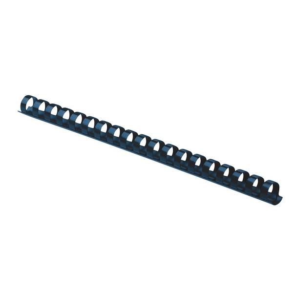 Plastikbinderücken COMB 14mm schwarz 100 St./Pack.