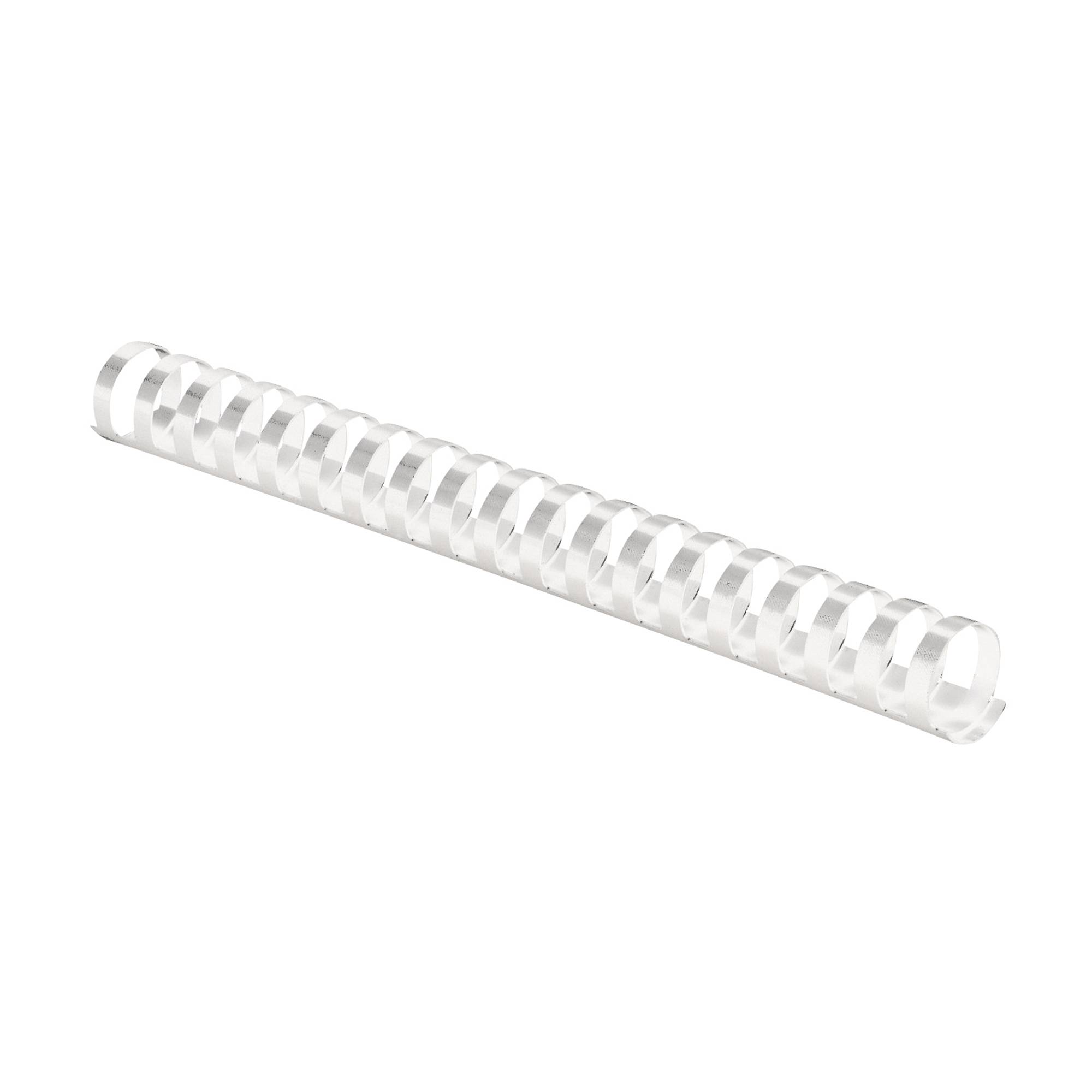 Plastikbinderücken COMB 16mm weiß 100 St./Pack.-0