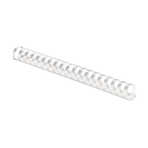 Plastikbinderücken COMB 16mm weiß 100 St./Pack.