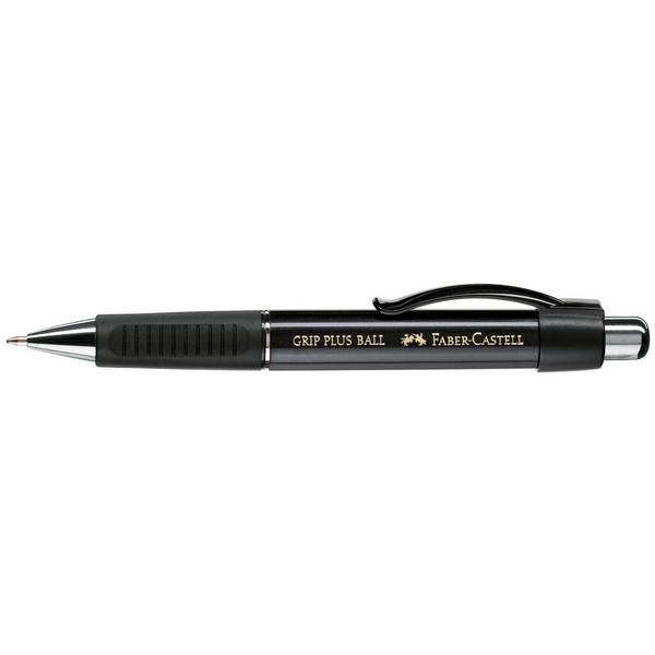 Kugelschreiber GRIP PLUS BALL M metallic-schwarz