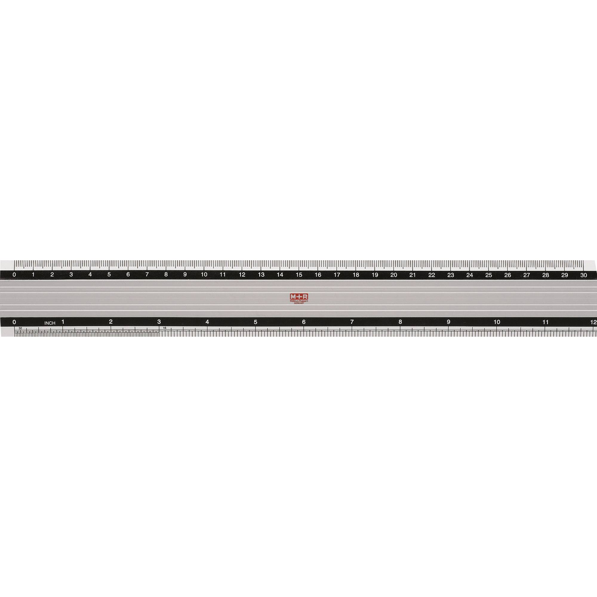 Lineal 30cm Aluminium-0