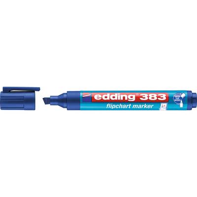 edding Flipchartmarker 383 4-383003 1-5mm Keilspitze blau
