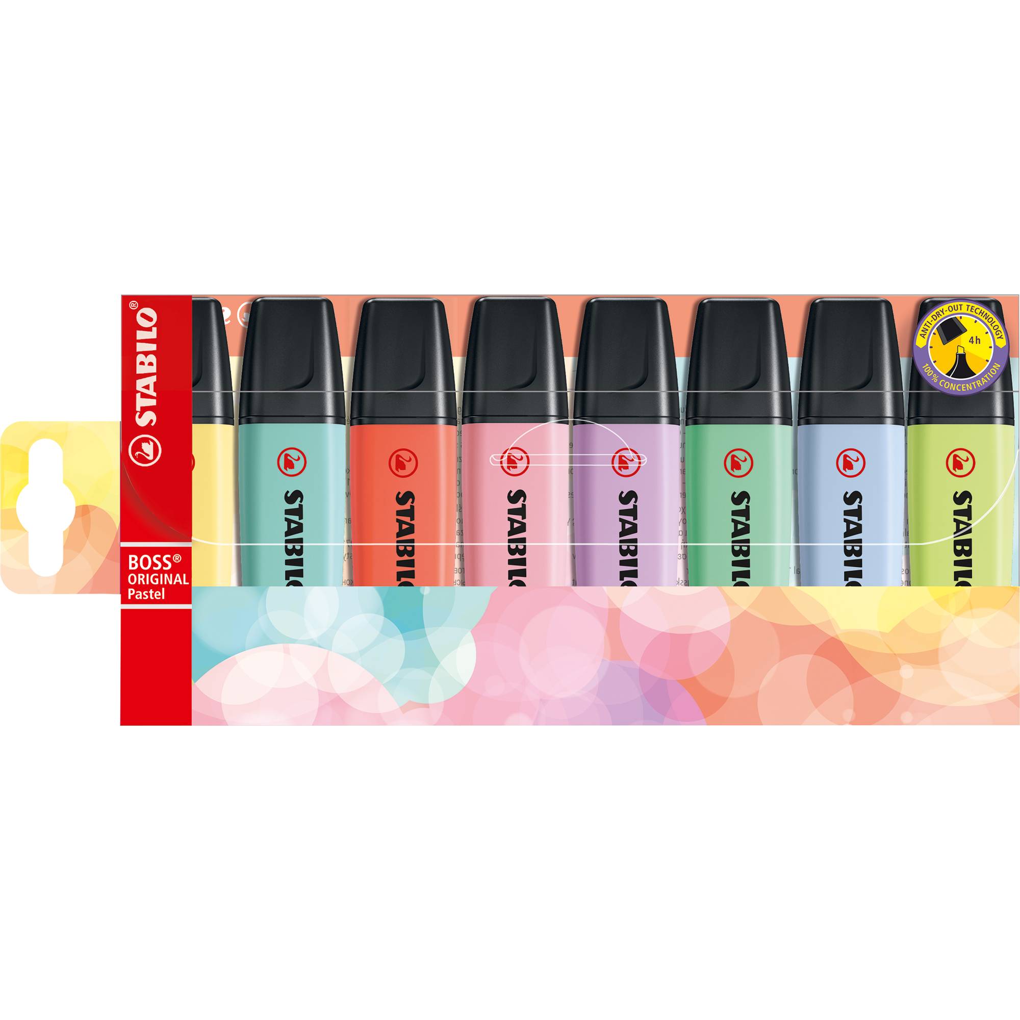 Textmarker BOSS pastell sortiert 8 St./Pack.-0