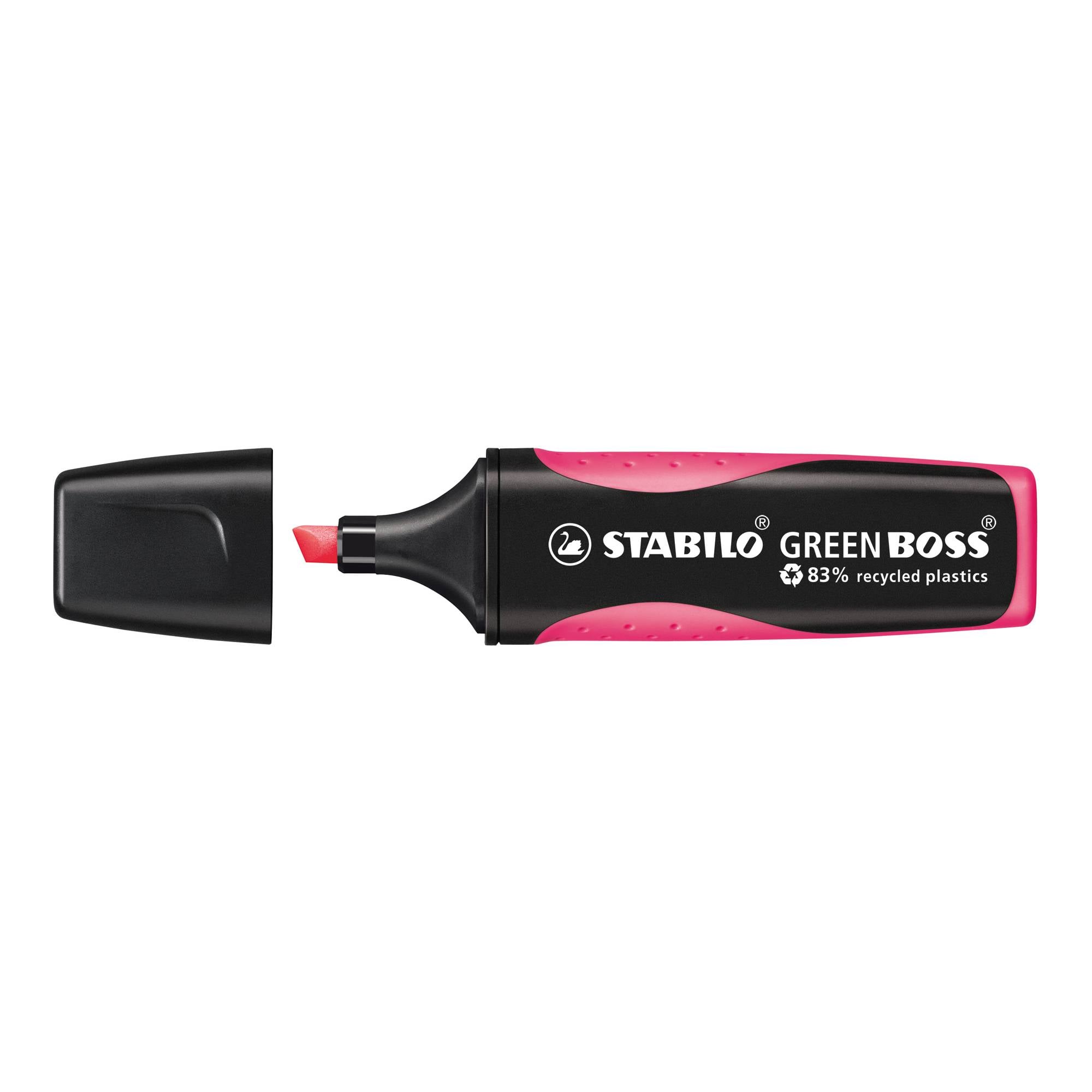 Textmarker GREEN BOSS 2+5mm pink-0