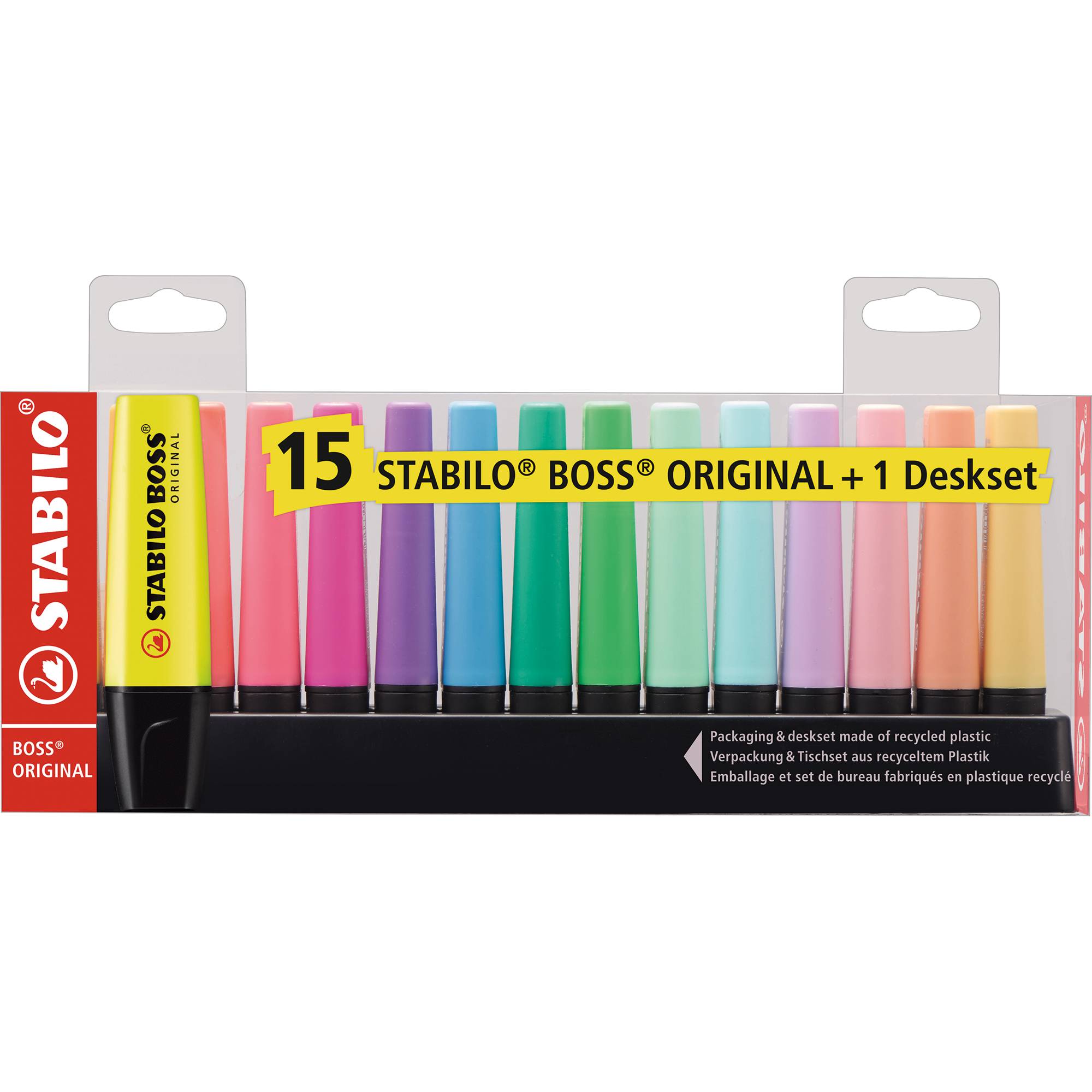 Stabilo Textmarker BOSS ORIGINAL 15 St. 7015-01-5-0