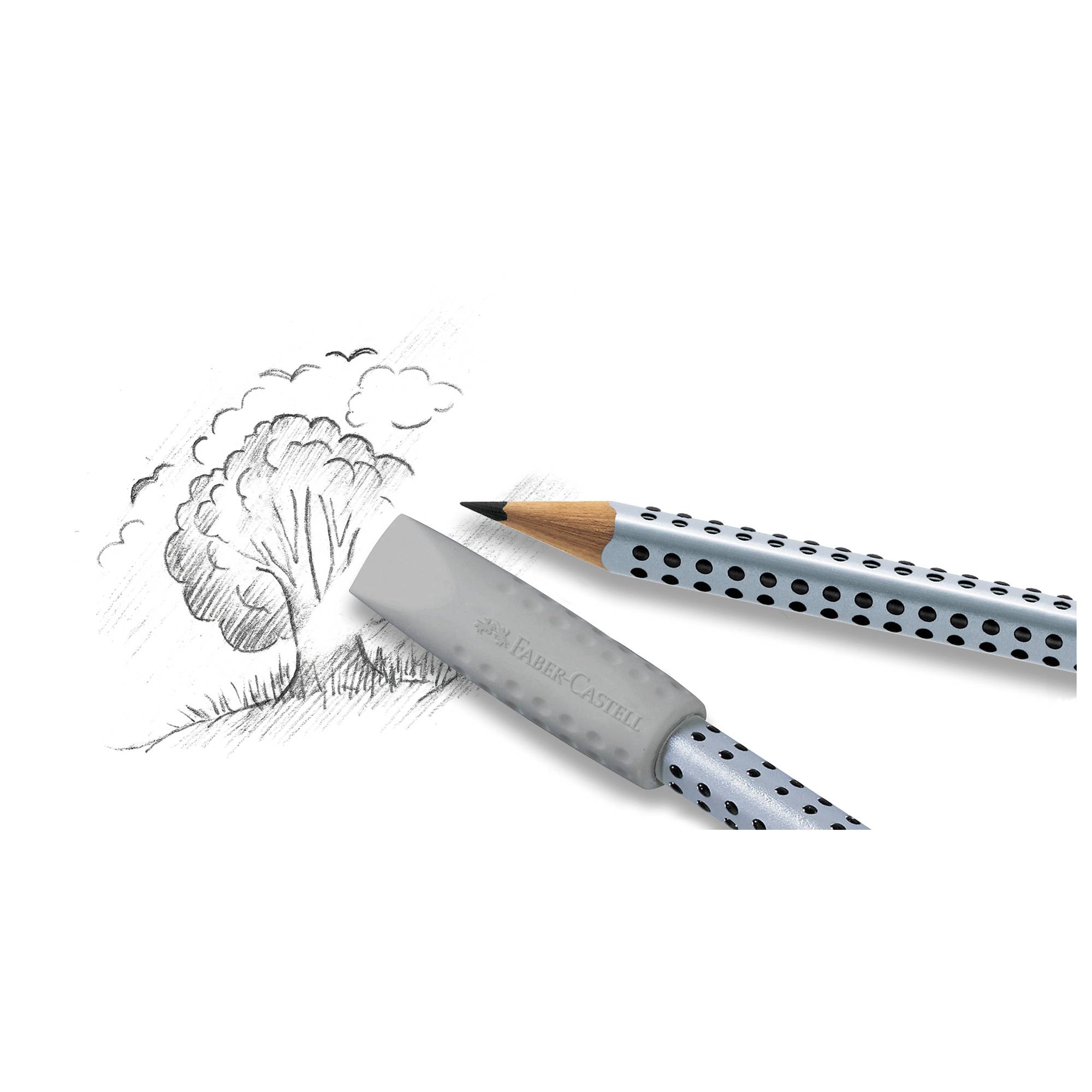 Radierer Eraser CAP GRIP 2001 gr 2St-1