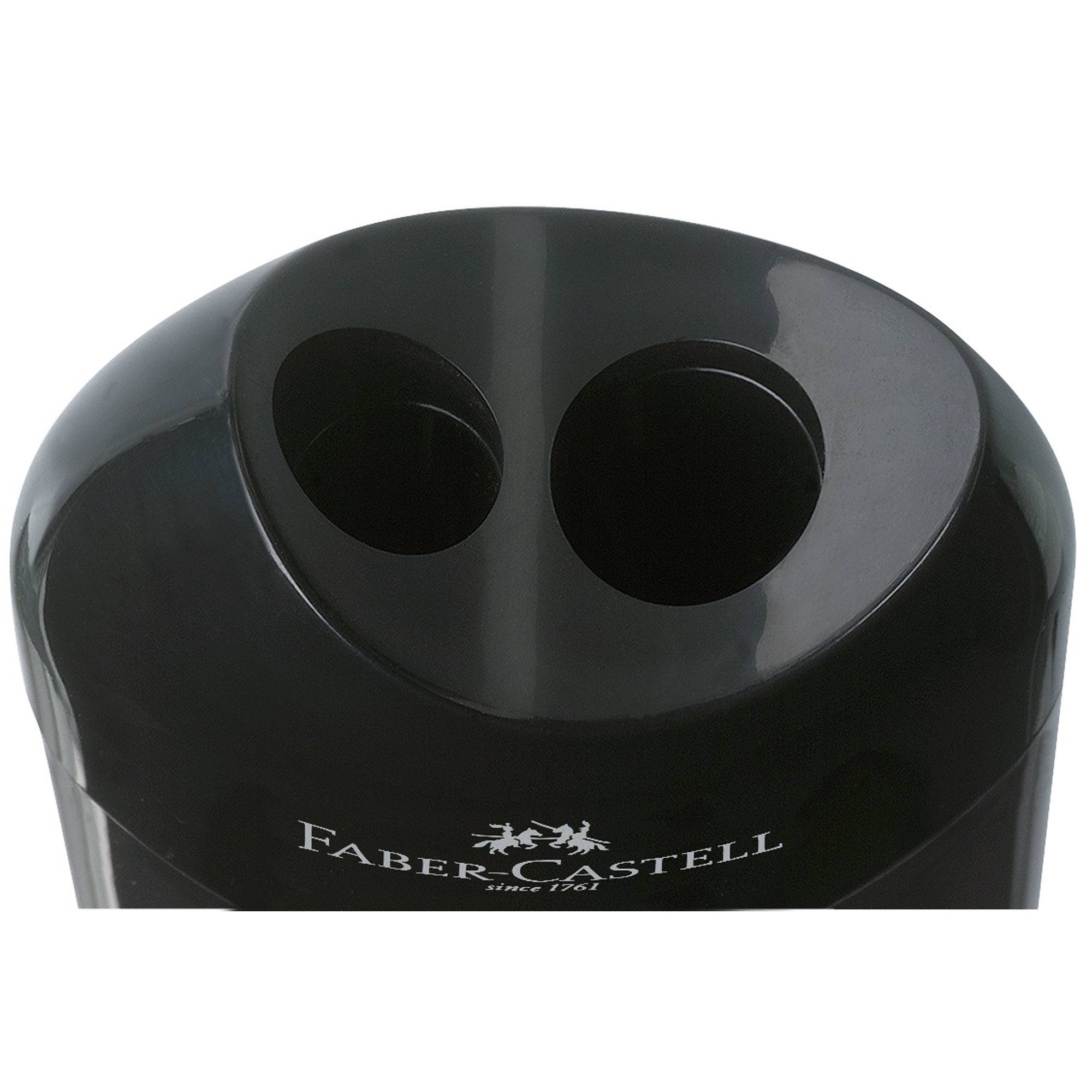 Doppelspitzdose bis 8/10mm schwarz-1