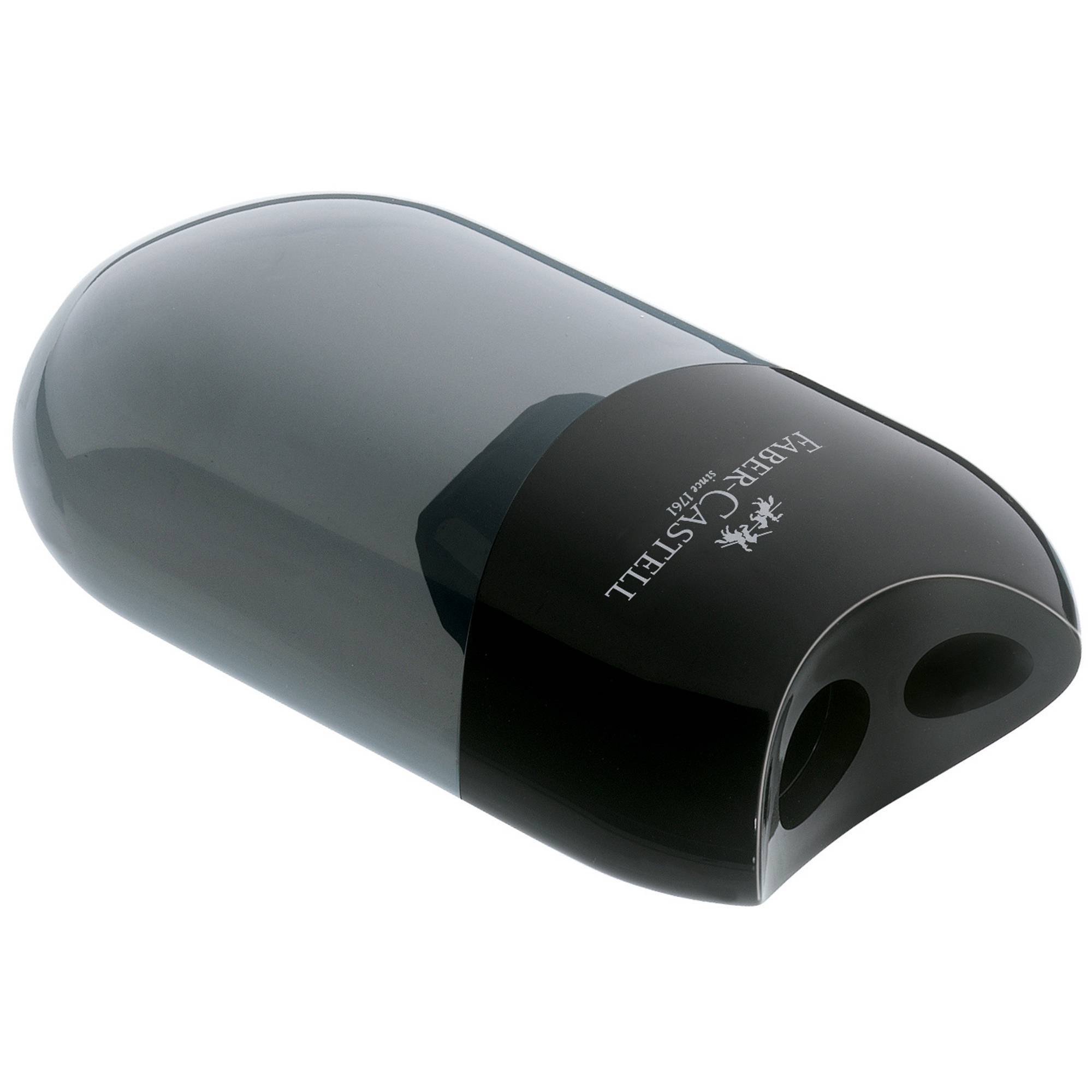 Doppelspitzdose bis 8/10mm schwarz-2