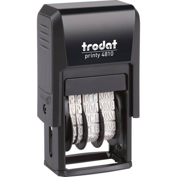 Datumstempel Printy Dater 4810 20x3,8mm grau/schwarz - Artikel: 163005200