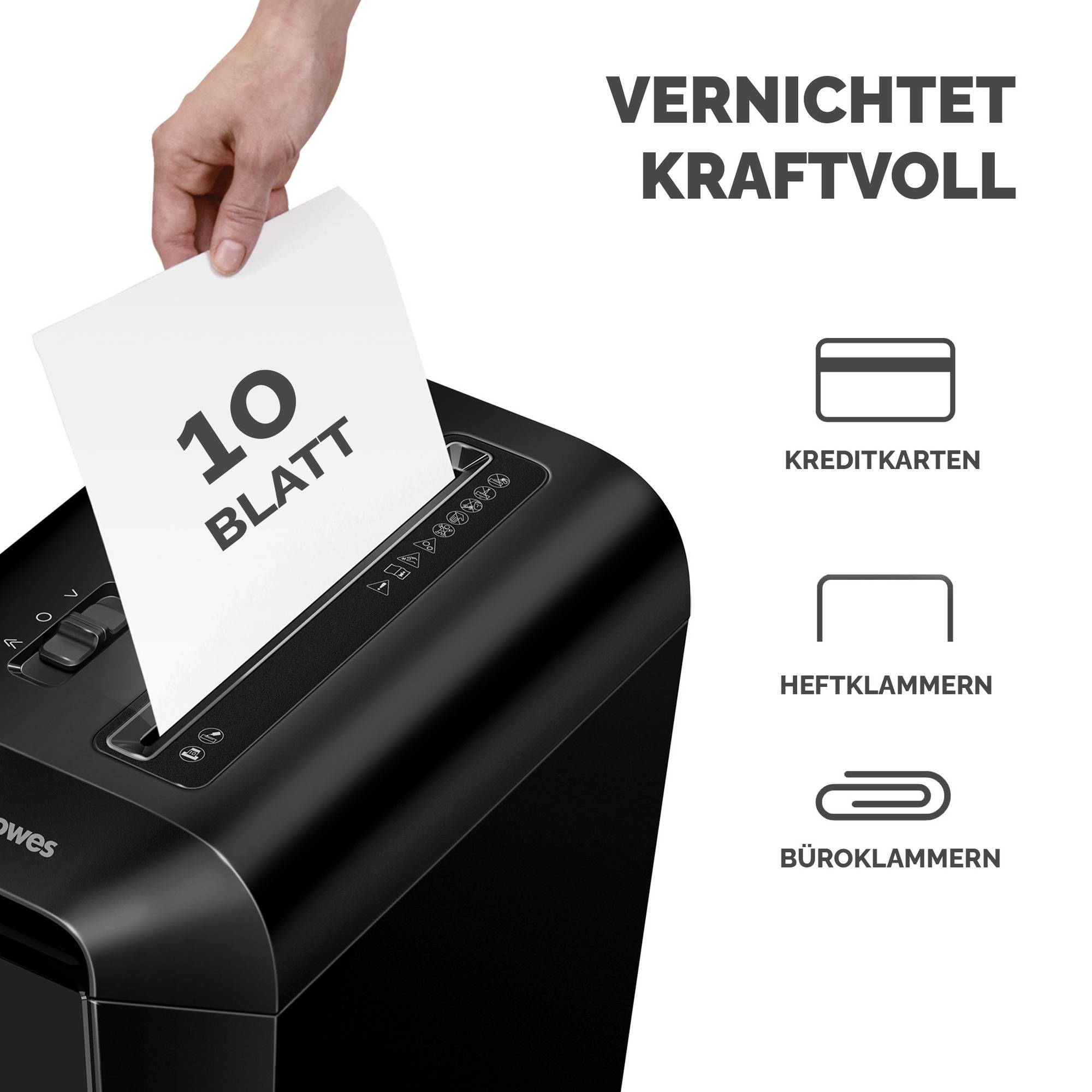 Aktenvernichter Powershred LX65 schwarz-1